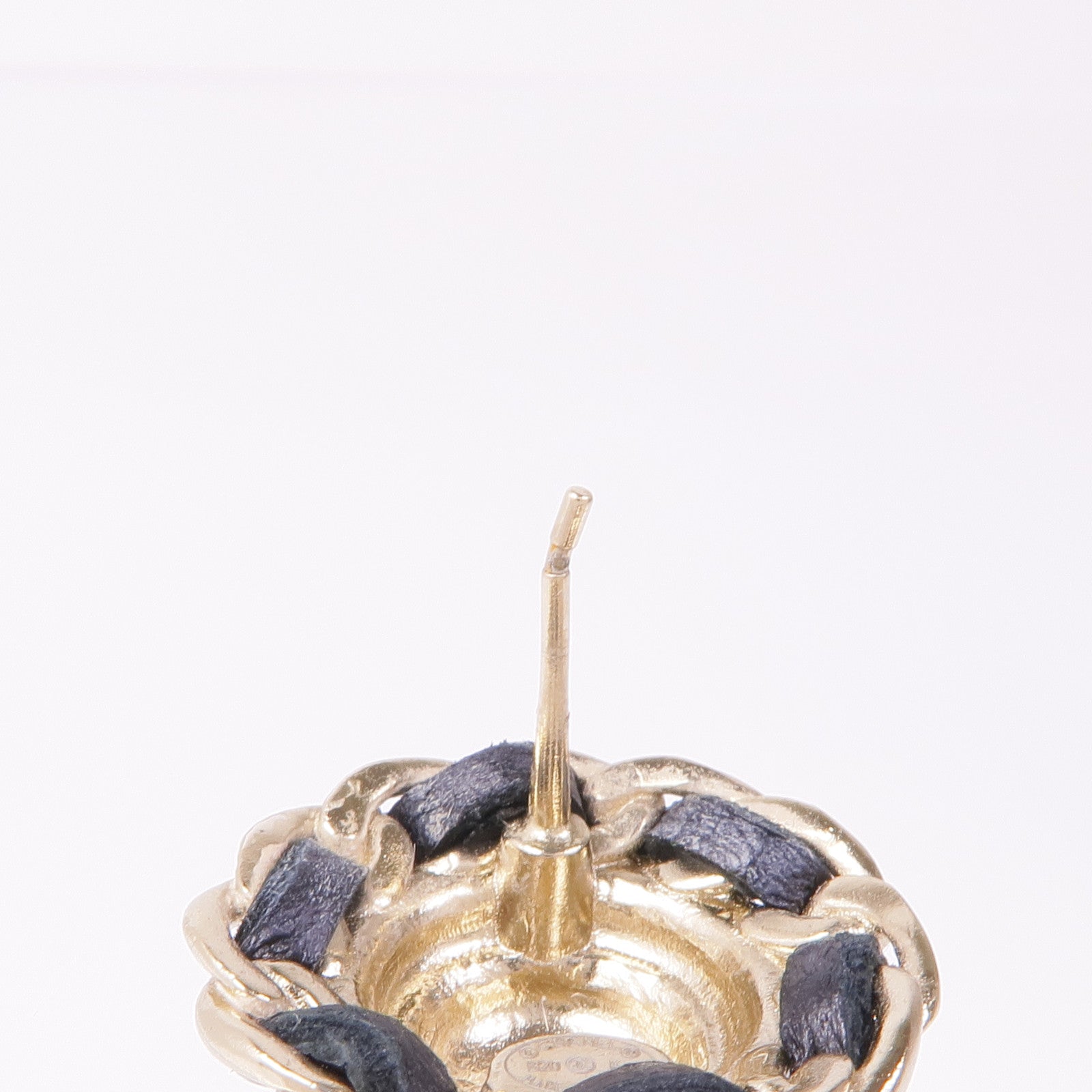 CHANEL 皮革/金屬Earrings耳環