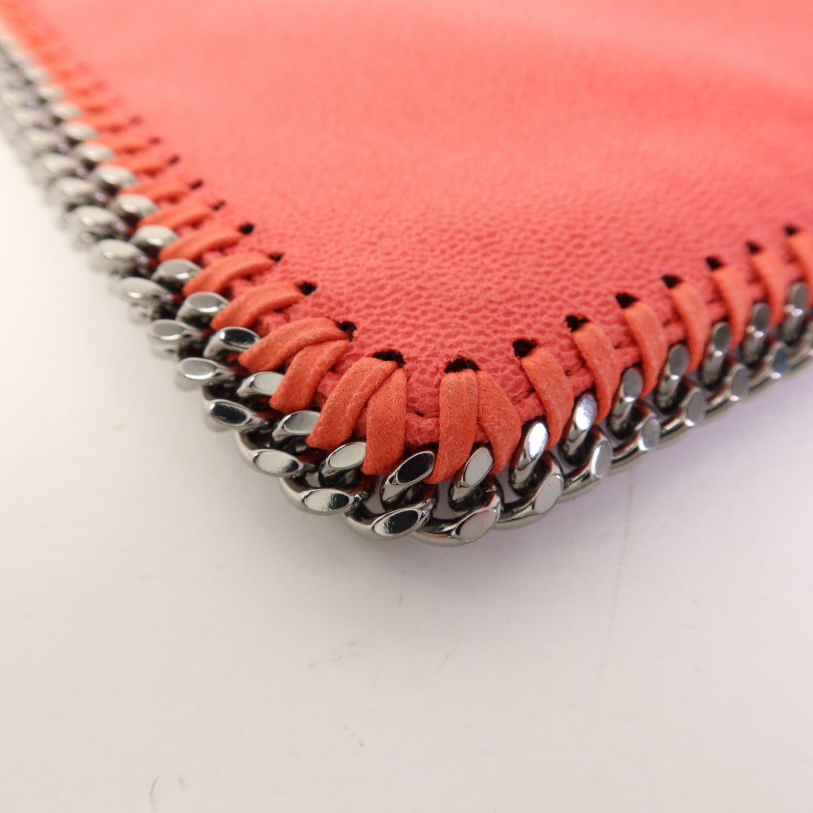 SELECTION 布料Falabella Zip Clutch銀扣手拿包