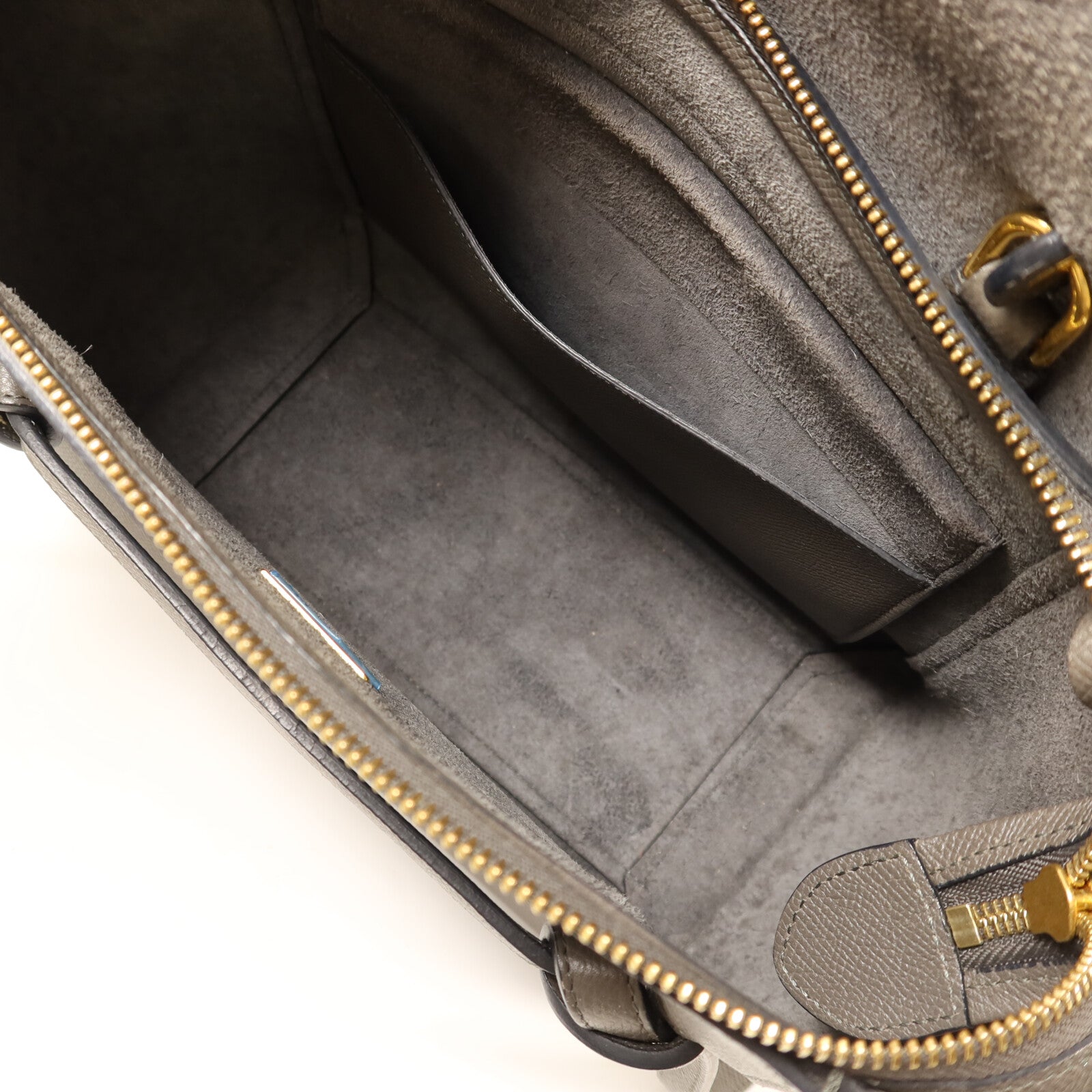 CELINE 牛皮皮革Micro Belt Bag金扣手挽肩背兩用袋