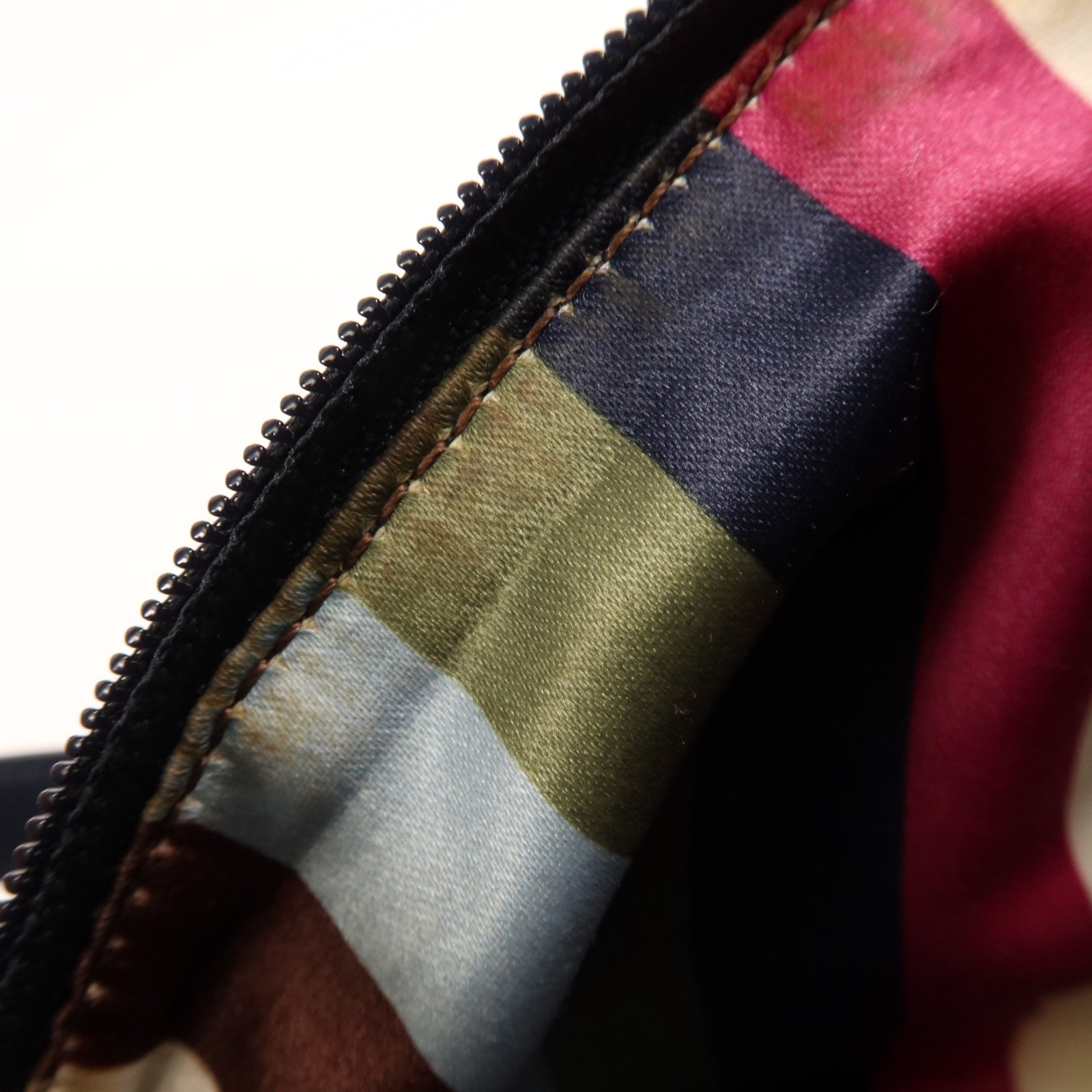 COACH 牛仔布Hand Bag金扣手挽袋