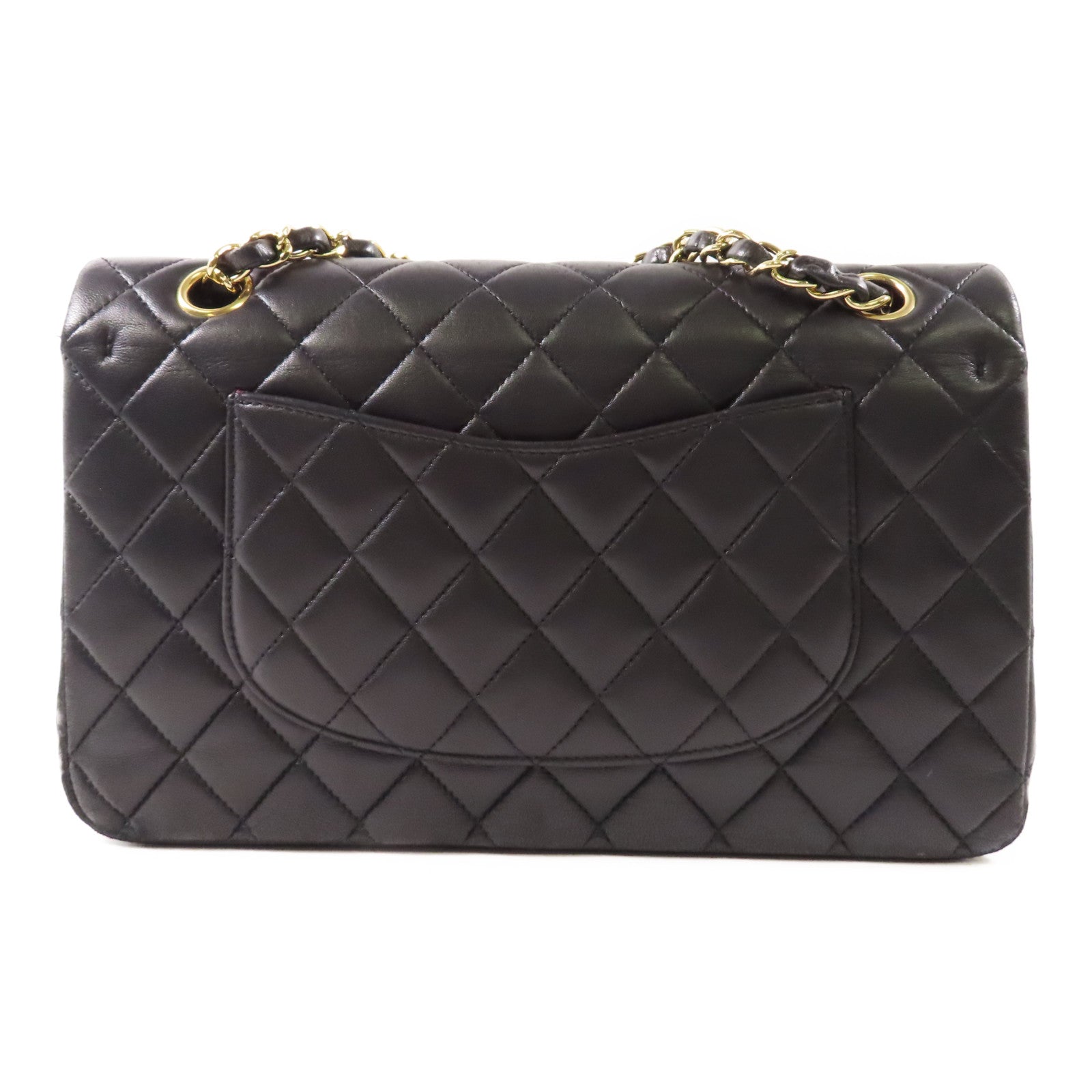 CHANEL 羊皮皮革Classic 25金扣肩背袋