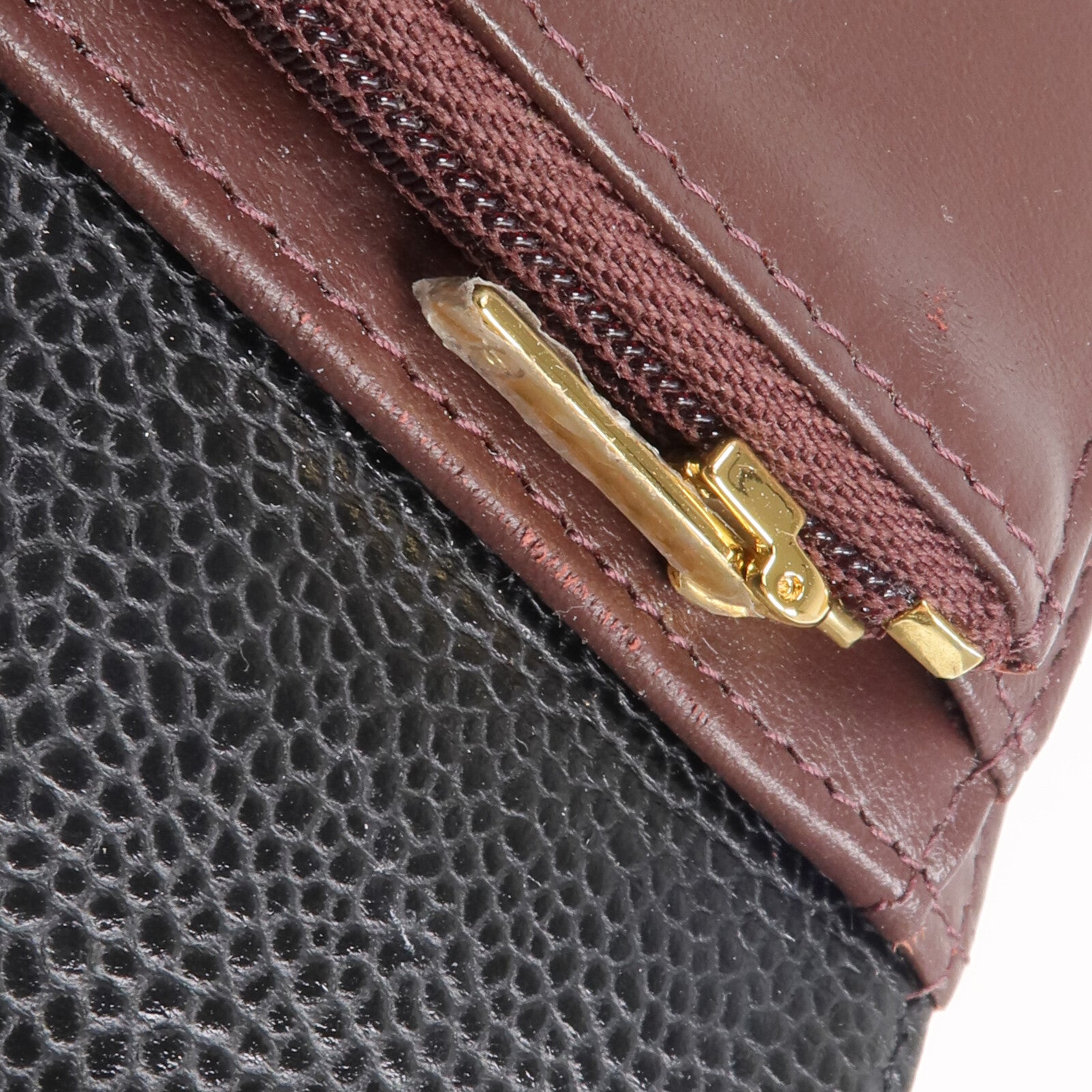 CHANEL 牛皮皮革Long Wallet金扣長錢包