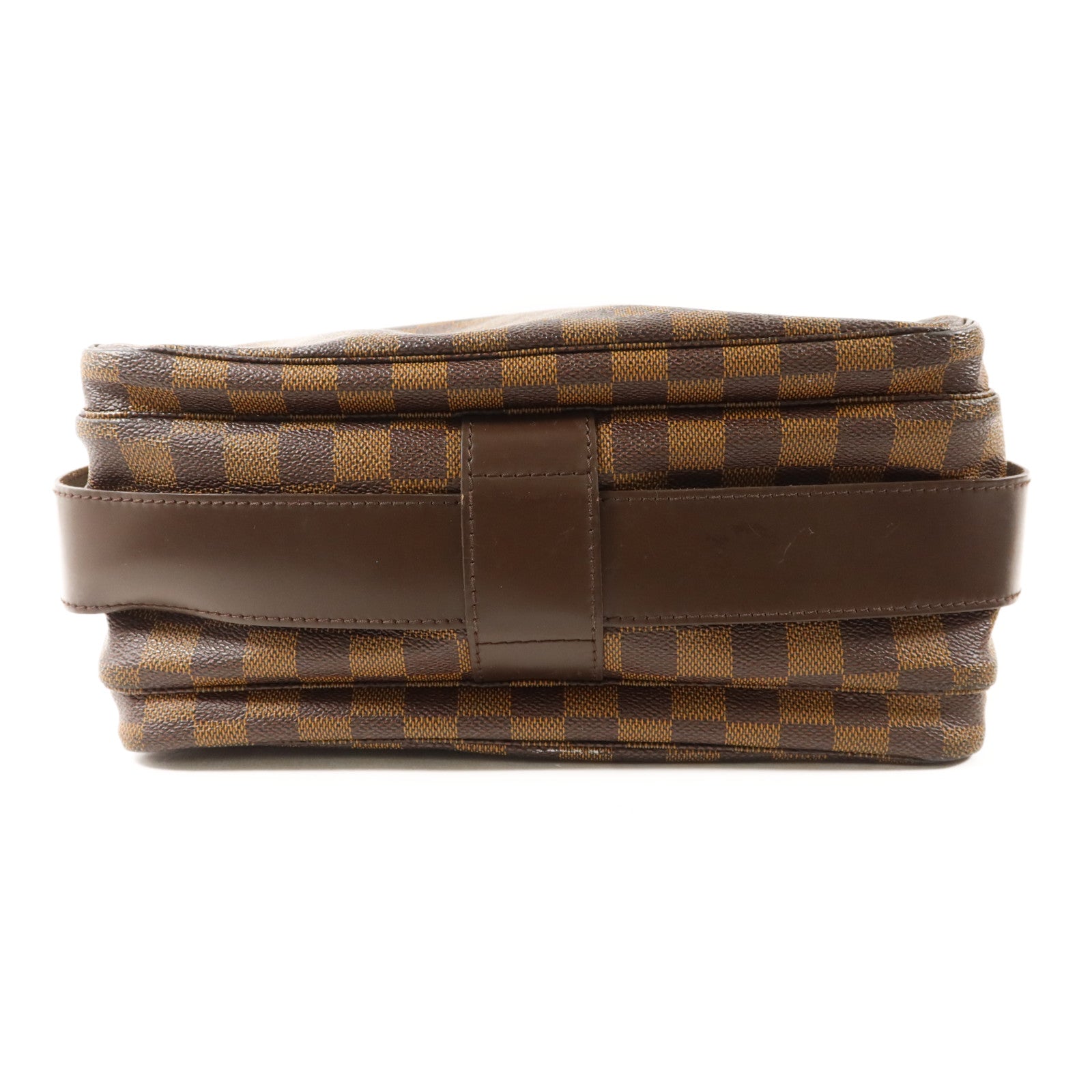 LOUIS VUITTON Damier Naviglio金扣肩背袋