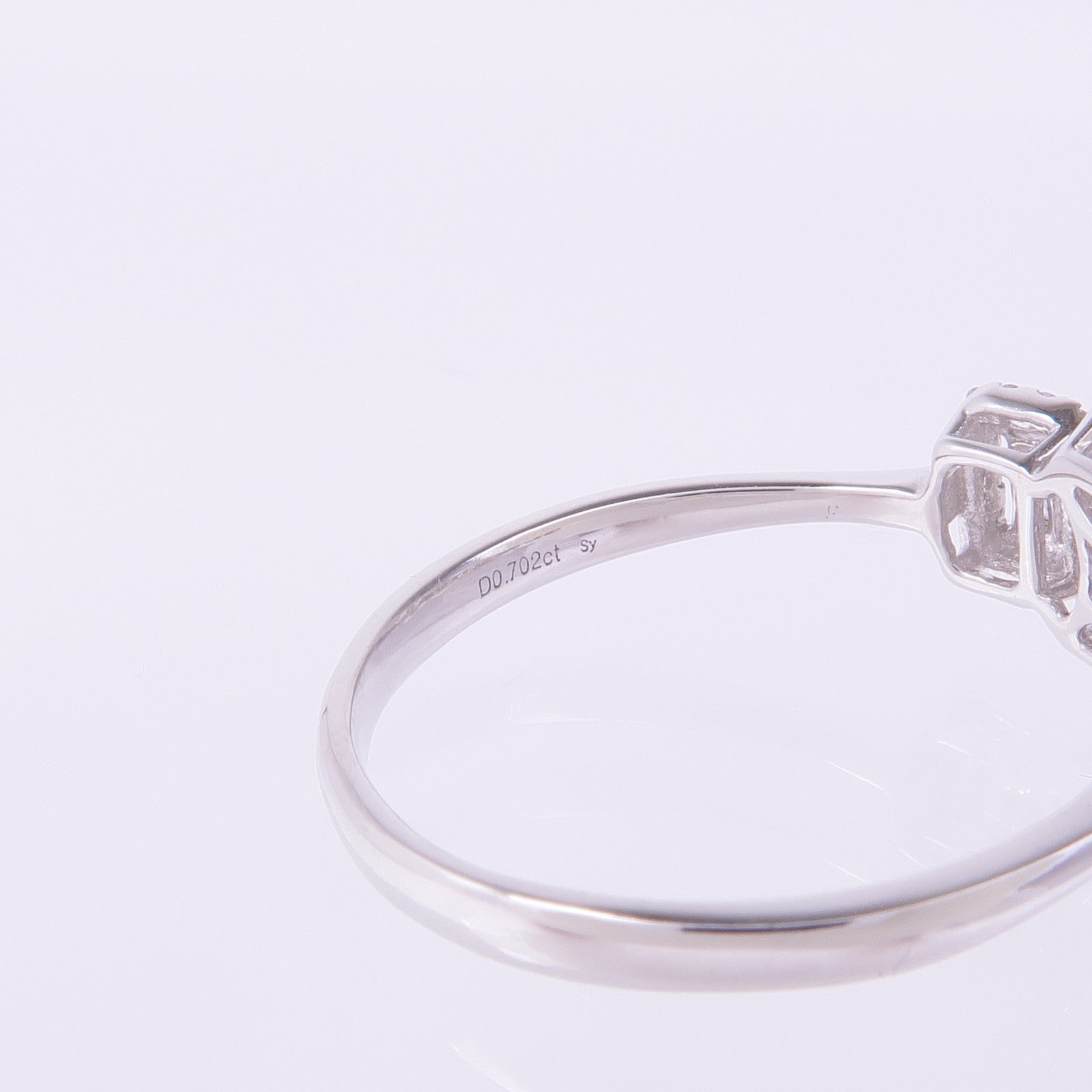 JEWELRY 18K白金Diamond Ring鑽石戒指US#9.25