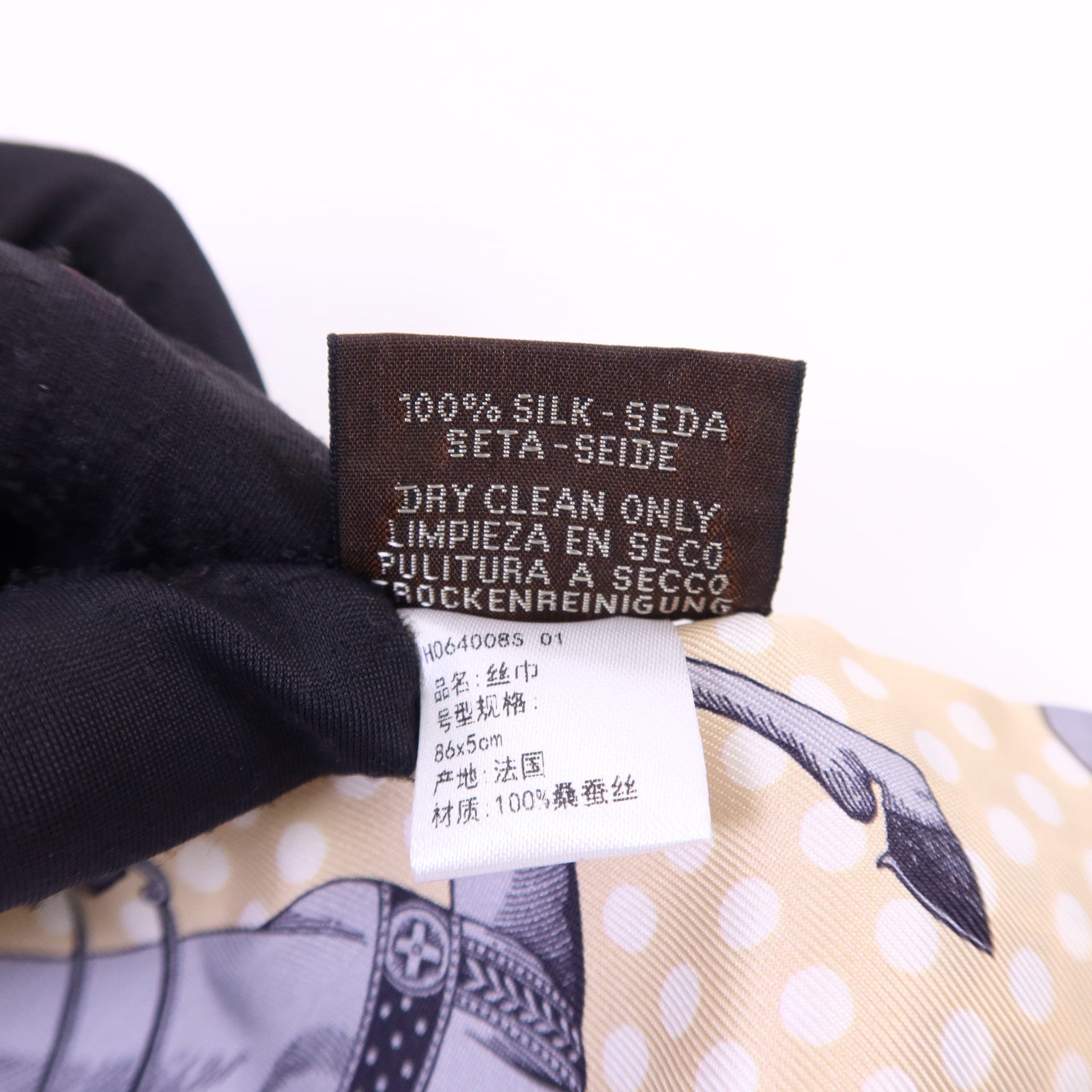 HERMES 絲質Twilly絲巾