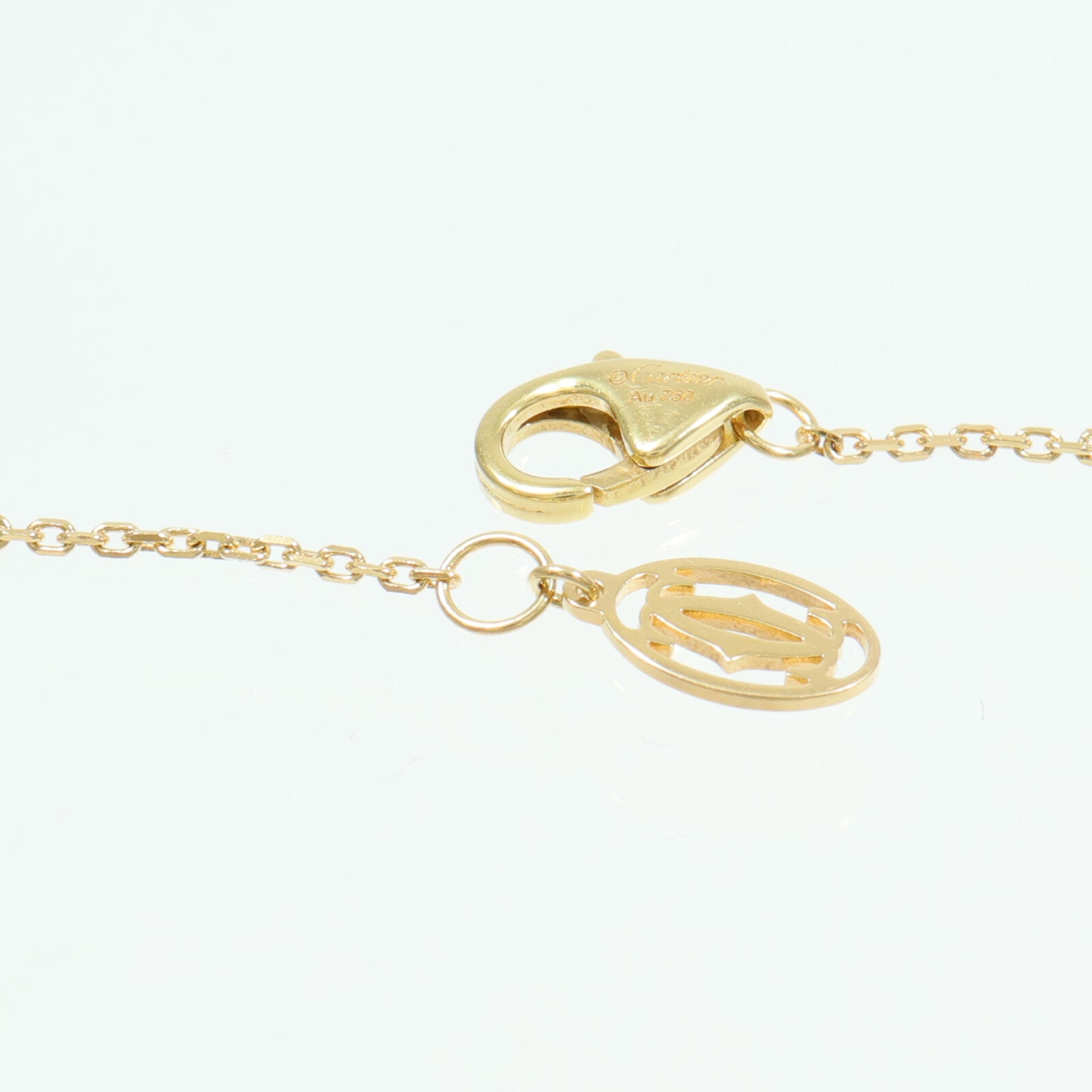 CARTIER 18K黃金D Amour Bracelet鑽石手鏈