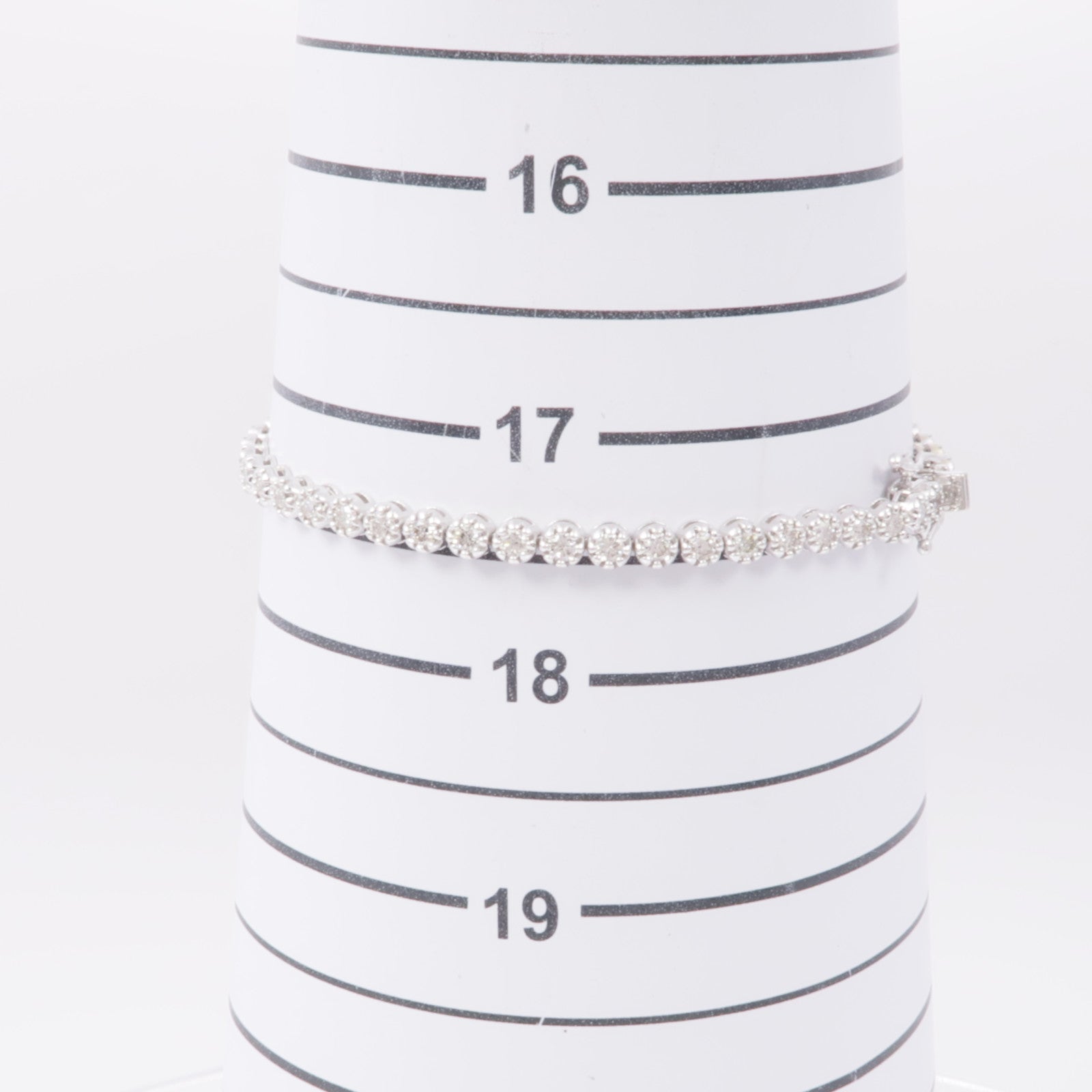JEWELRY 18K白金Diamond Bracelet鑽石手鏈