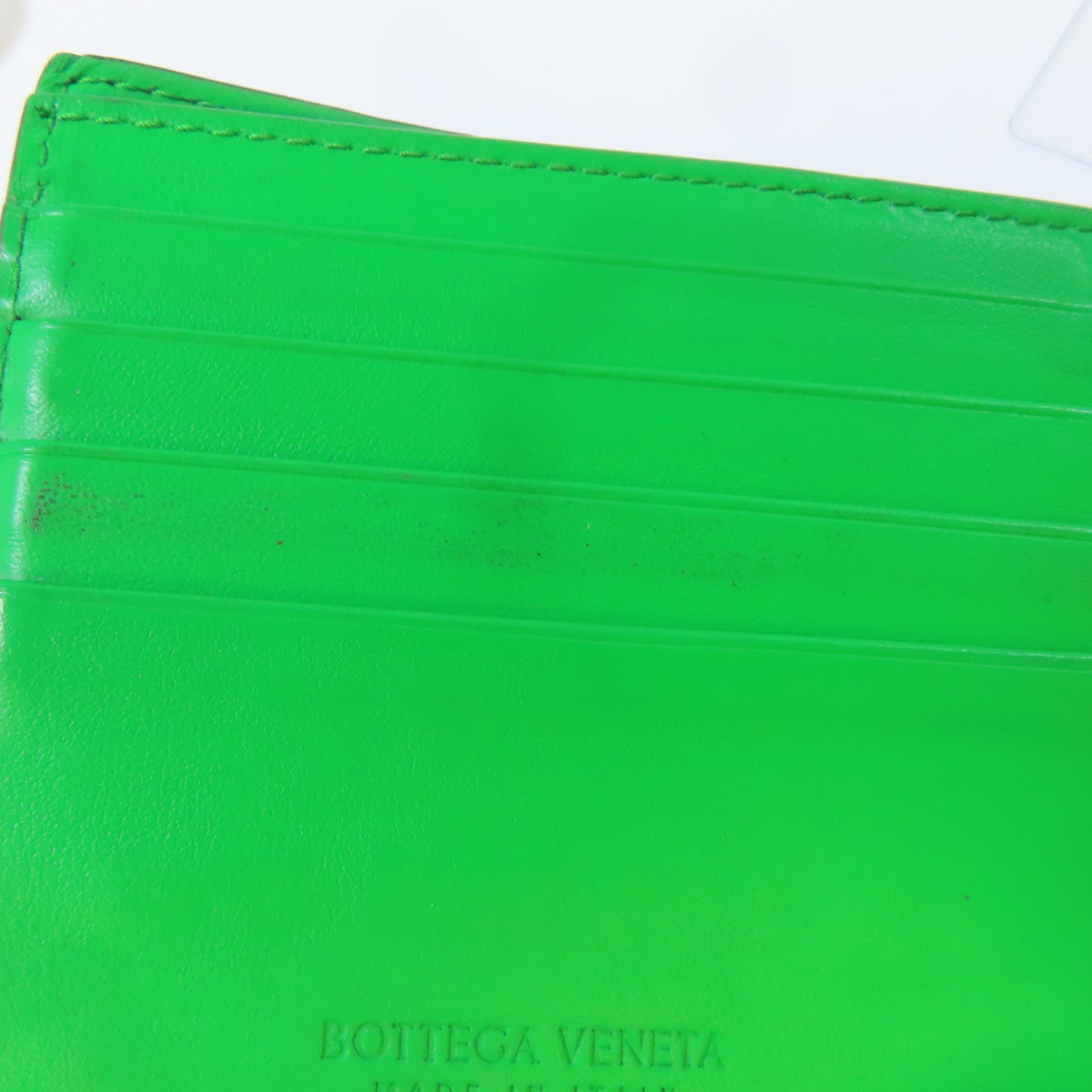 BOTTEGA VENETA 【激減優惠】織紋牛皮皮革Wallet錢包黑色