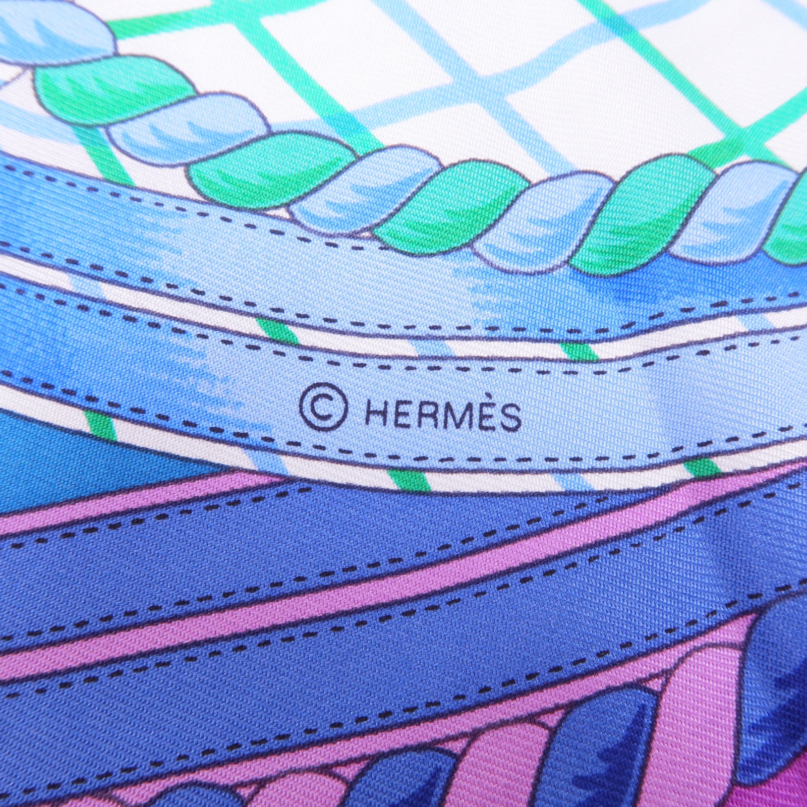 HERMES 絲質Scarf 90X90絲巾