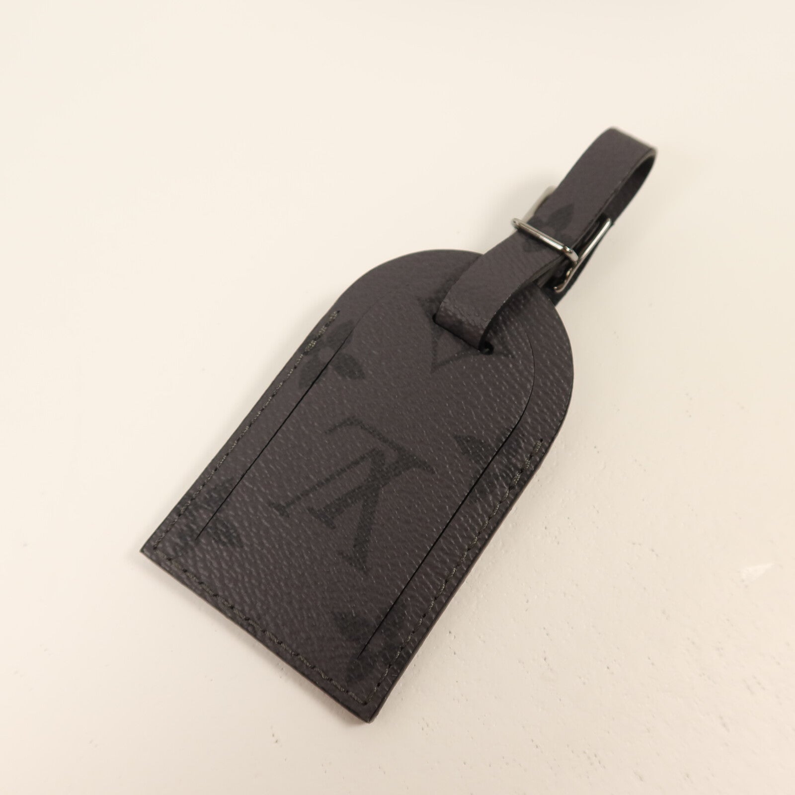 LOUIS VUITTON Monogram Eclipse City Keepall銀扣手挽肩背兩用袋