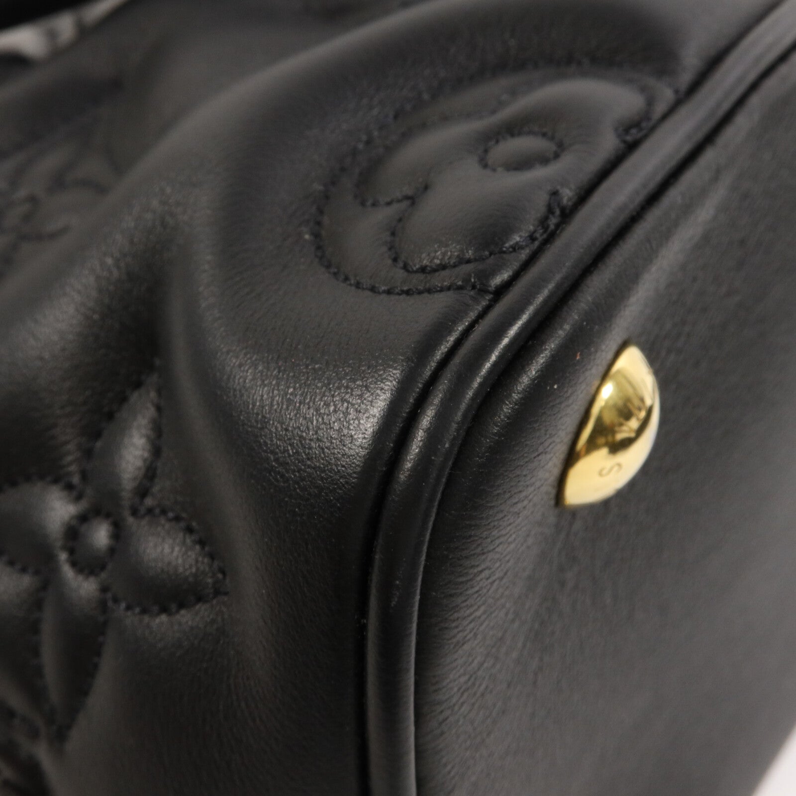 LOUIS VUITTON 牛皮皮革Alma BB手挽肩背兩用袋
