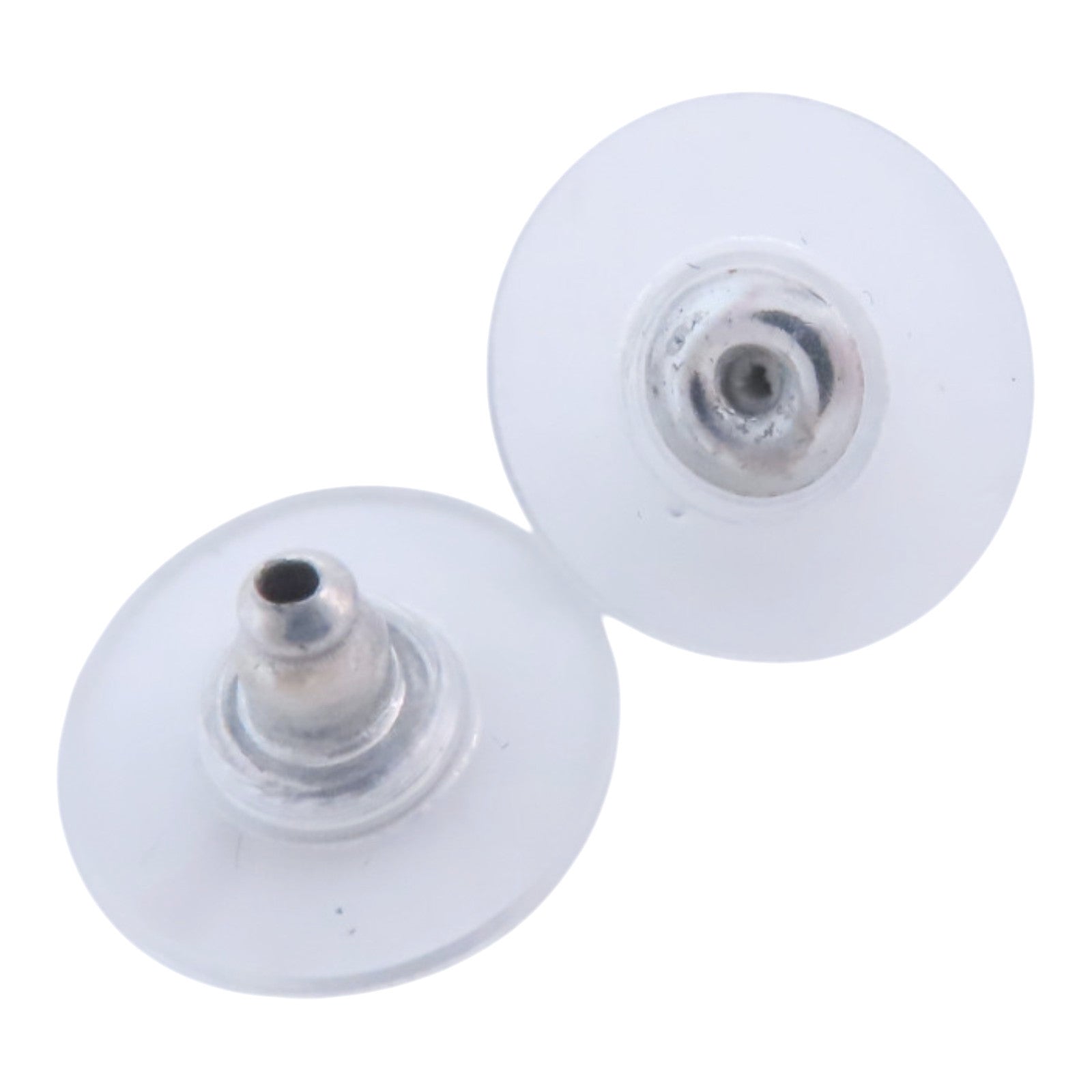 CHANEL 金屬/水鑽/仿珍珠CC Earrings銀扣耳環