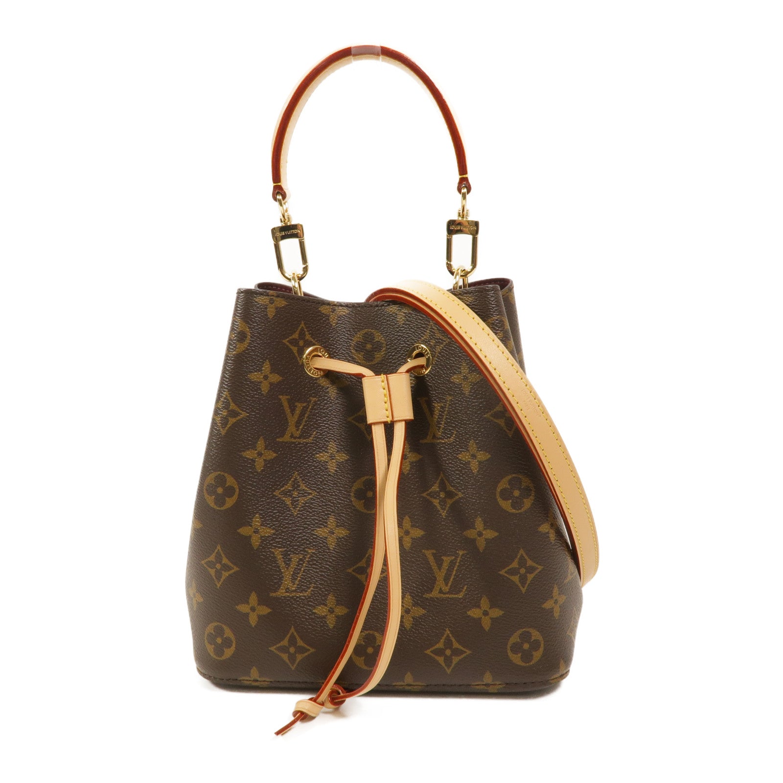 LOUIS VUITTON Monogram Neonoe BB金扣手挽肩背兩用袋