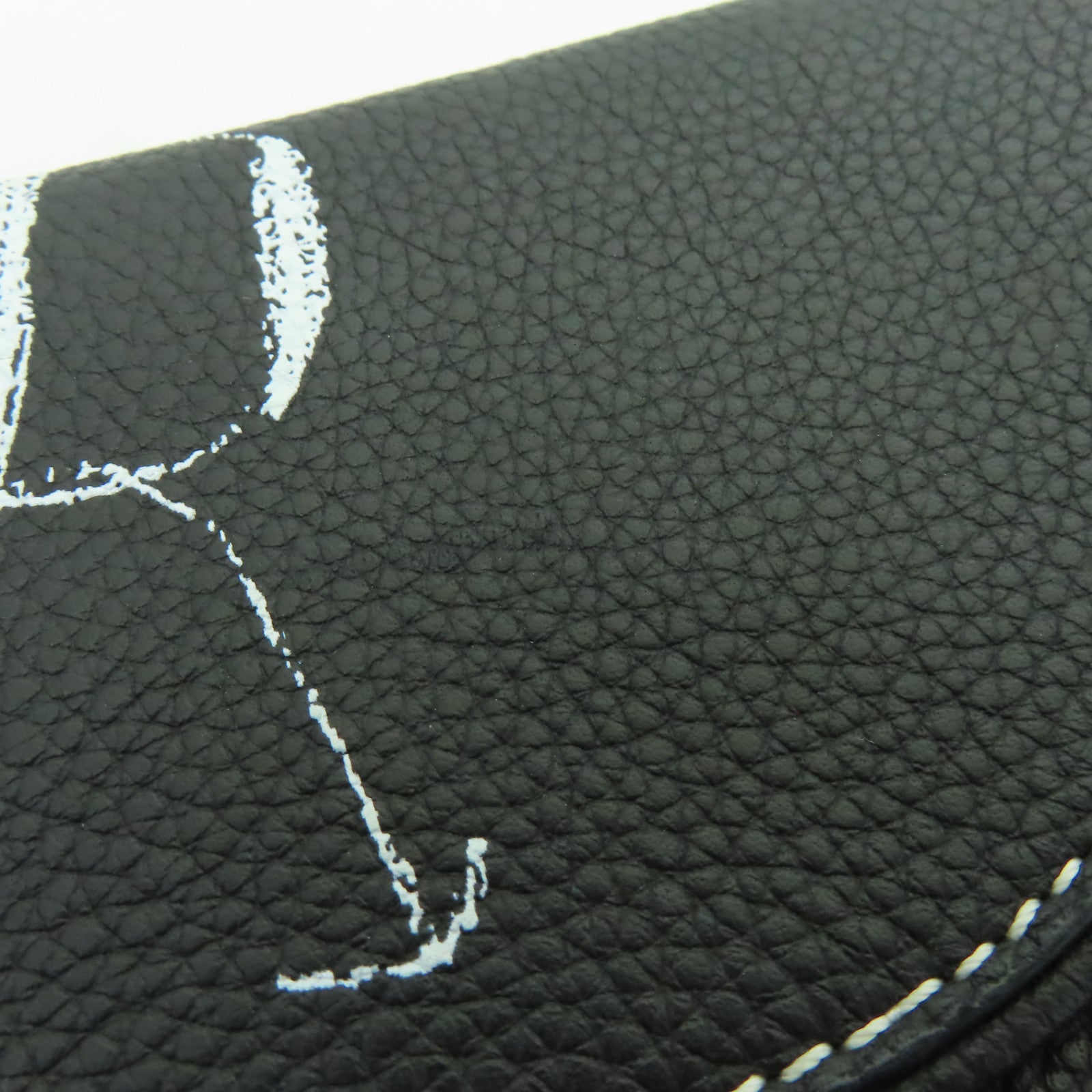 Dior 牛皮皮革Saddle銀扣肩背袋黑色