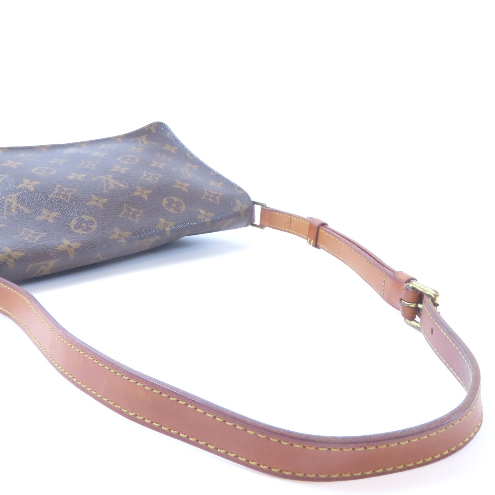 LOUIS VUITTON 【激減優惠】Monogram Musette Tango金扣肩背袋啡色