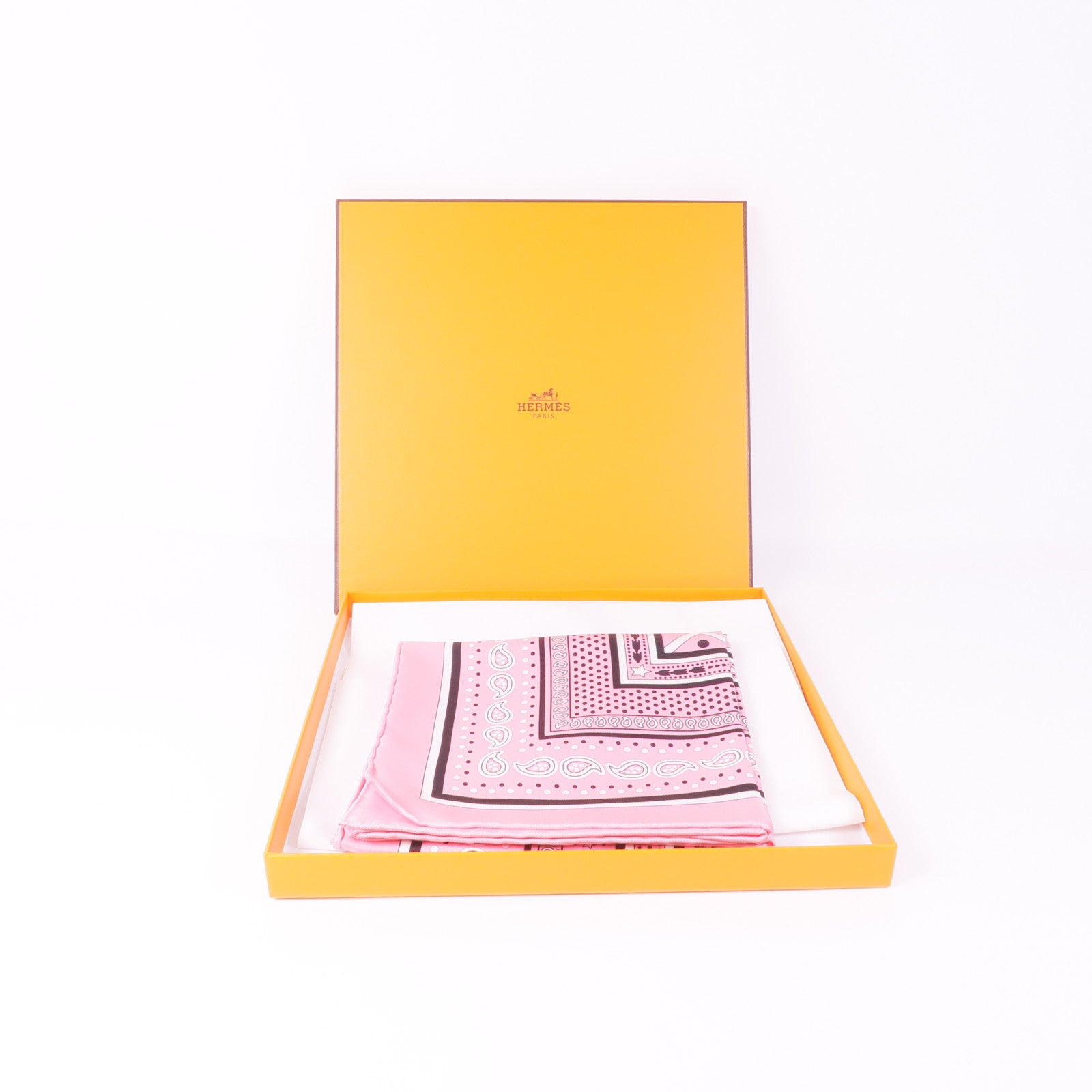 HERMES 絲質Scarf 70X70絲巾