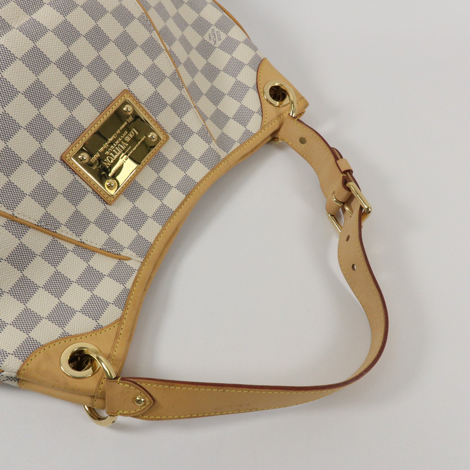 LOUIS VUITTON Damier Azur Galliera PM肩背袋