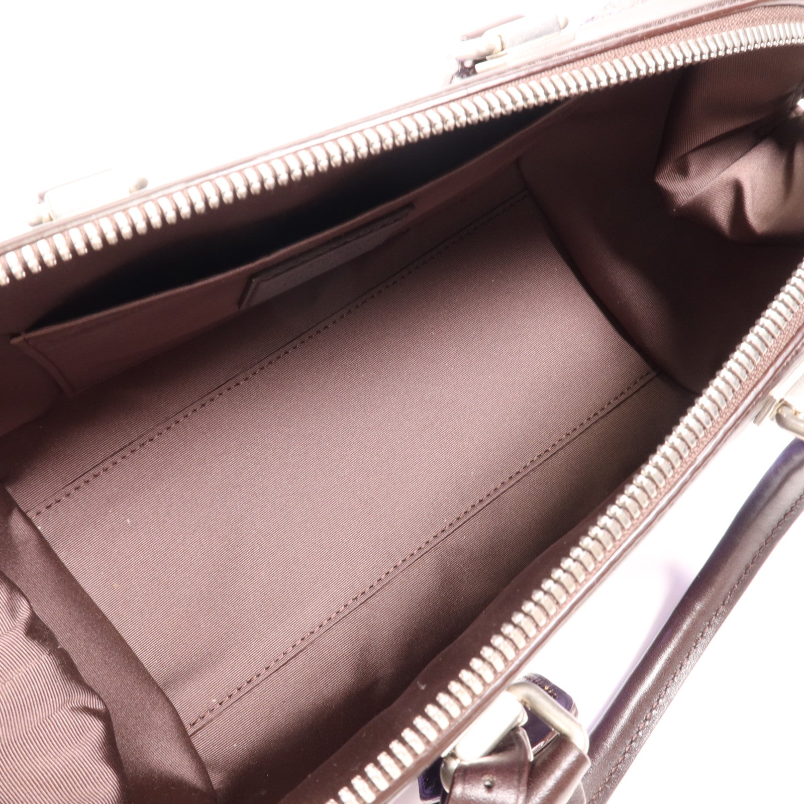 LOUIS VUITTON 皮革/珠片Shoulder Bag銀扣手挽袋