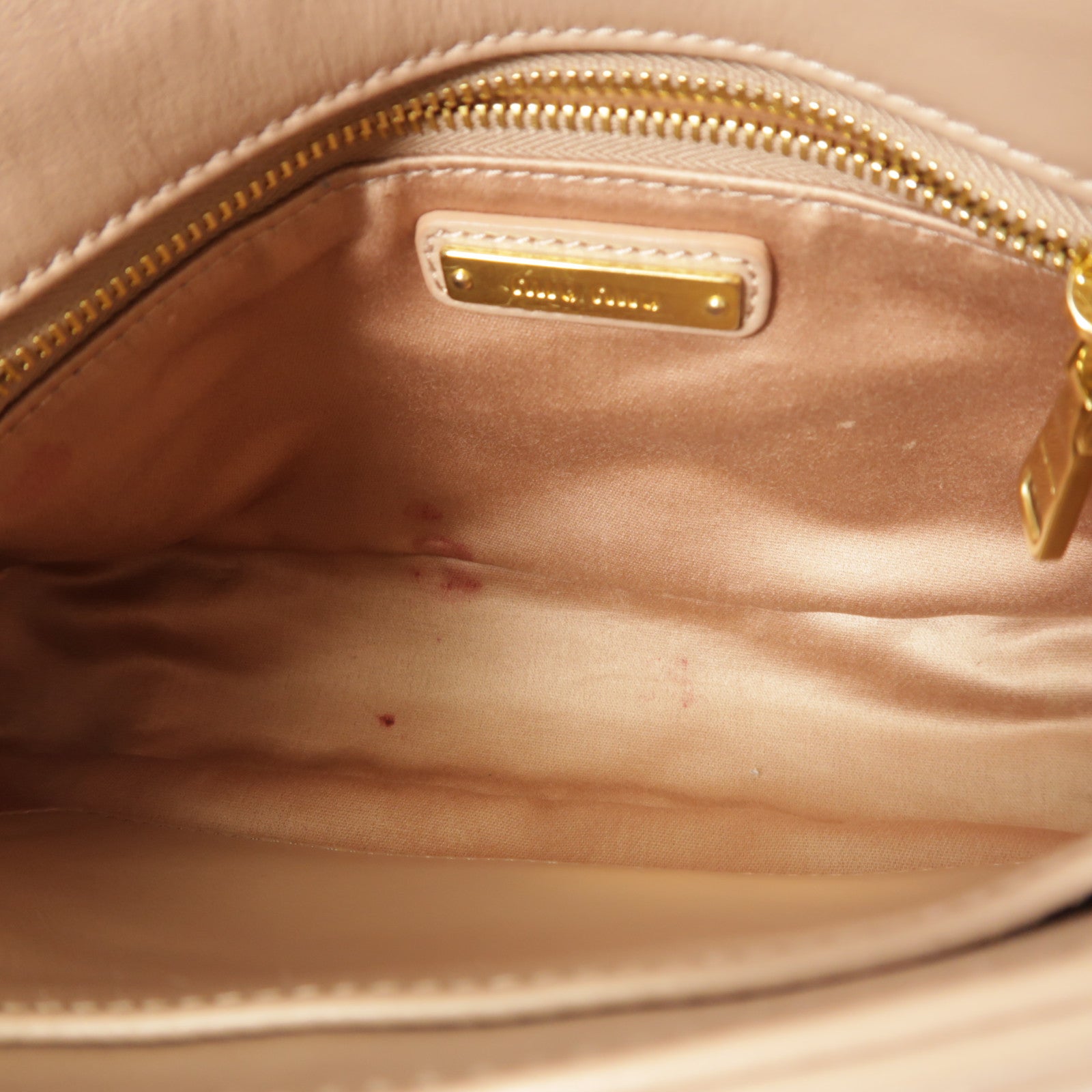 Miu Miu 羊皮皮革Chain Shoulder鏈帶肩背袋
