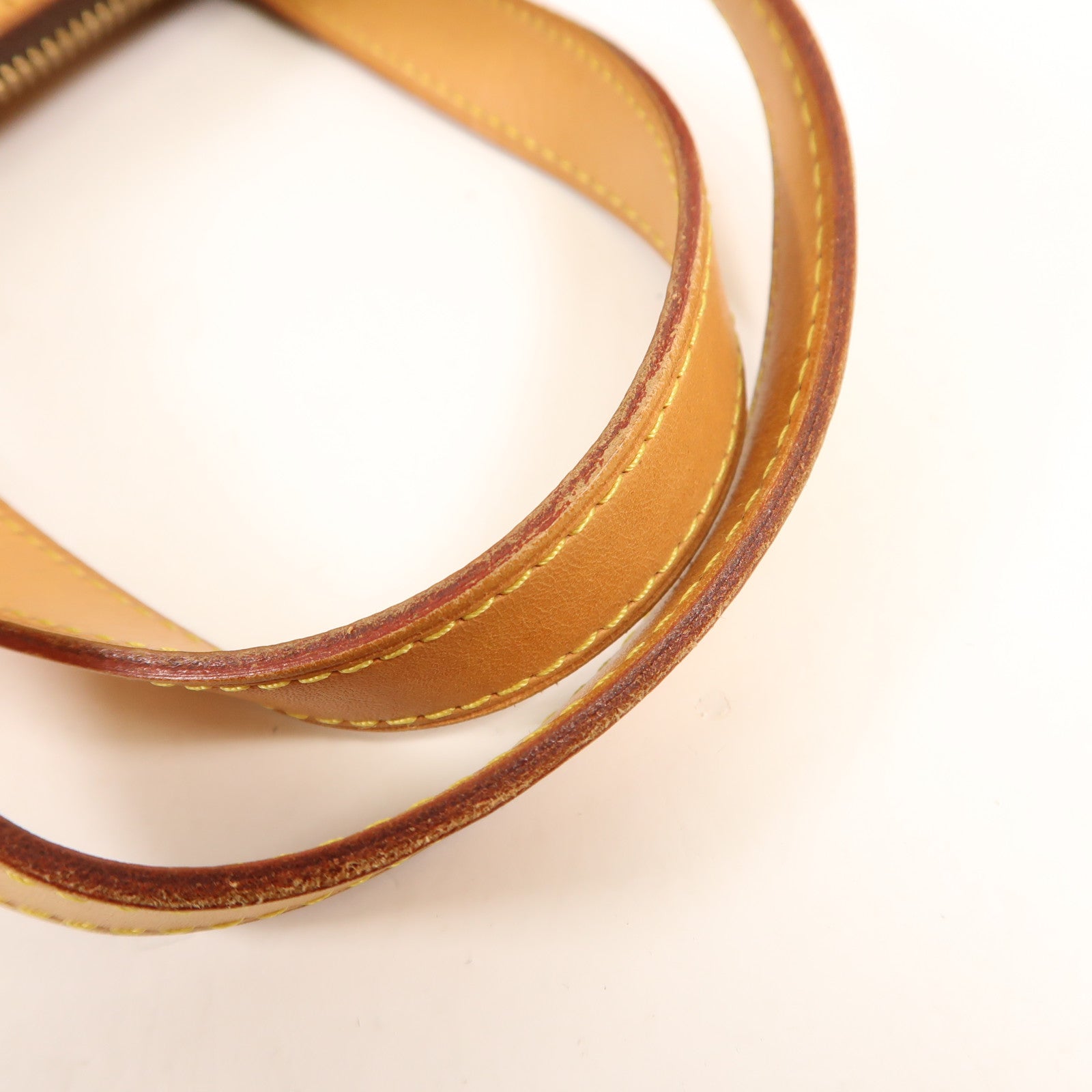 LOUIS VUITTON Monogram Palermo PM金扣手挽肩背兩用袋棕色