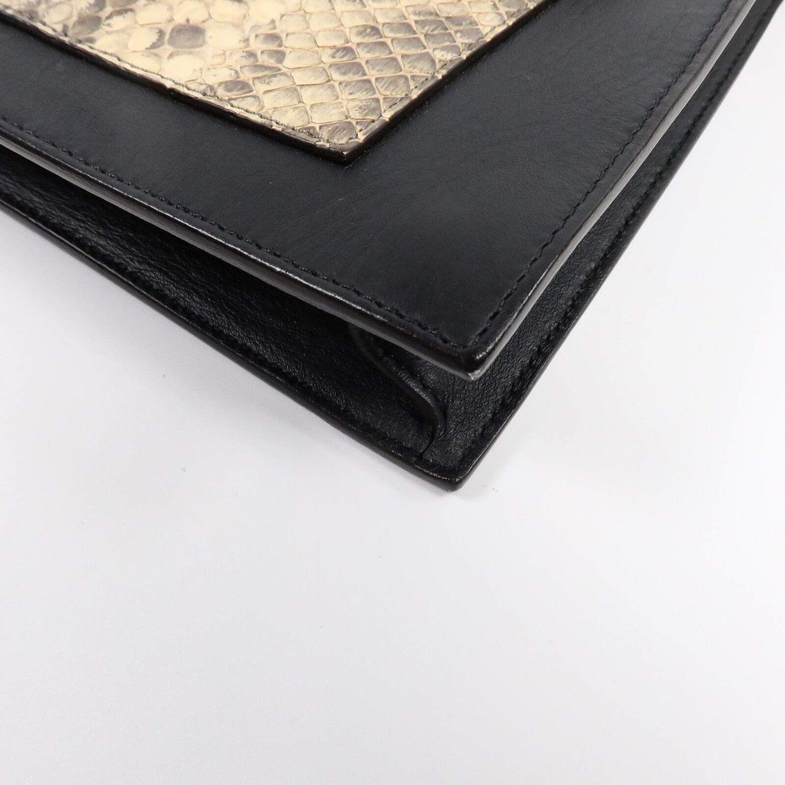 CELINE 牛皮皮革Tricolor Pocket Envelope Pouch Bag肩背袋
