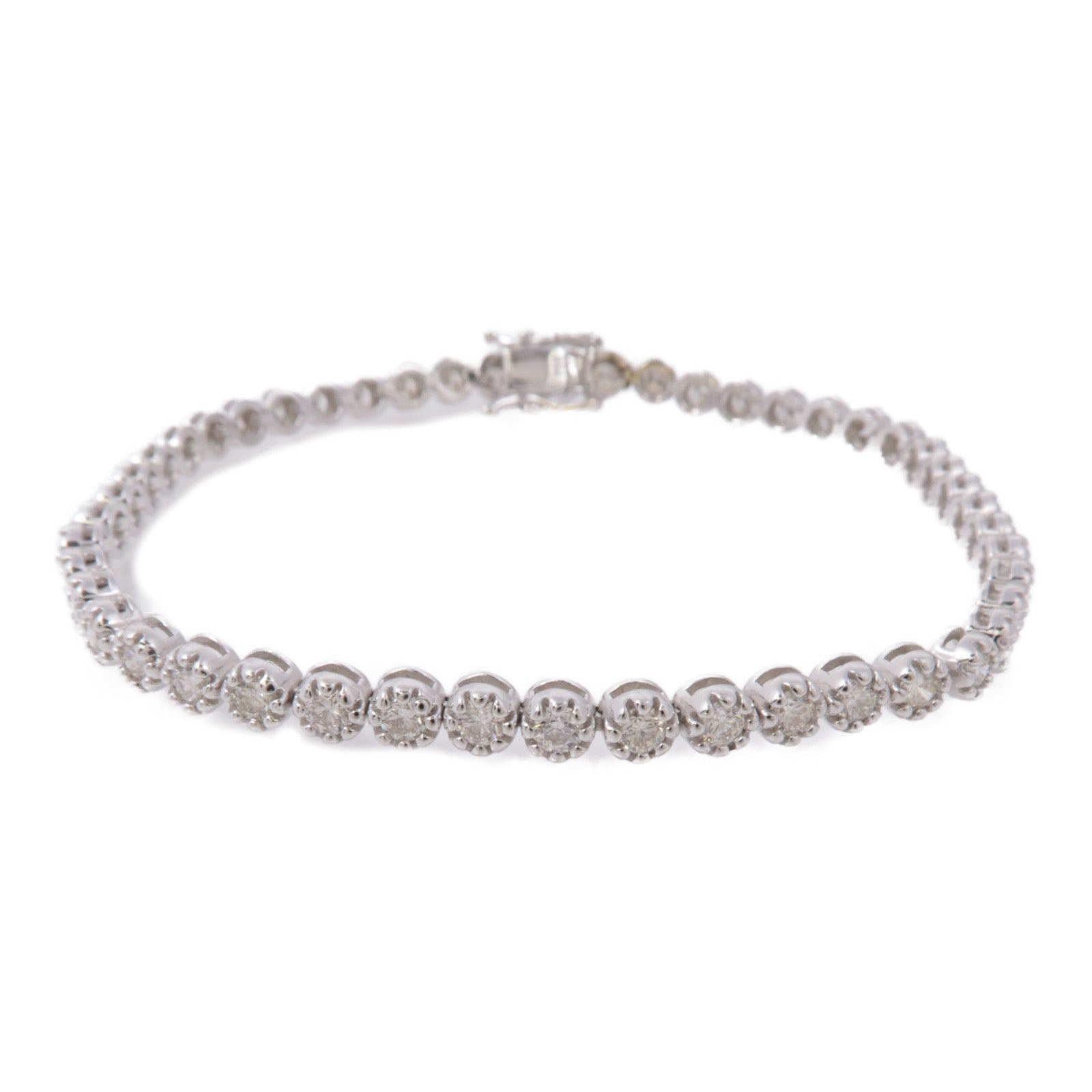 JEWELRY 18K白金Diamond Bracelet鑽石手鏈