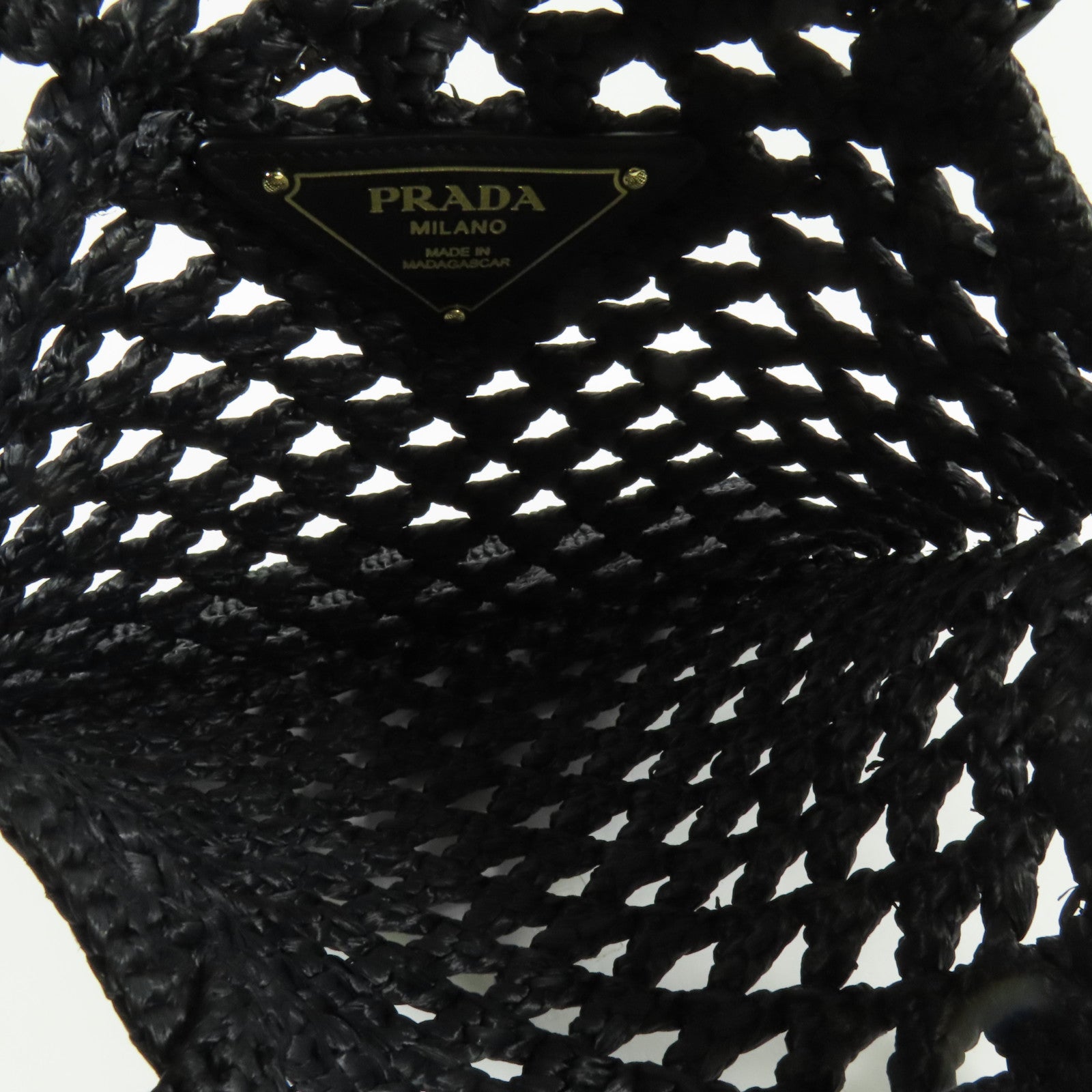 PRADA 藤料Shoulder Bag肩背袋