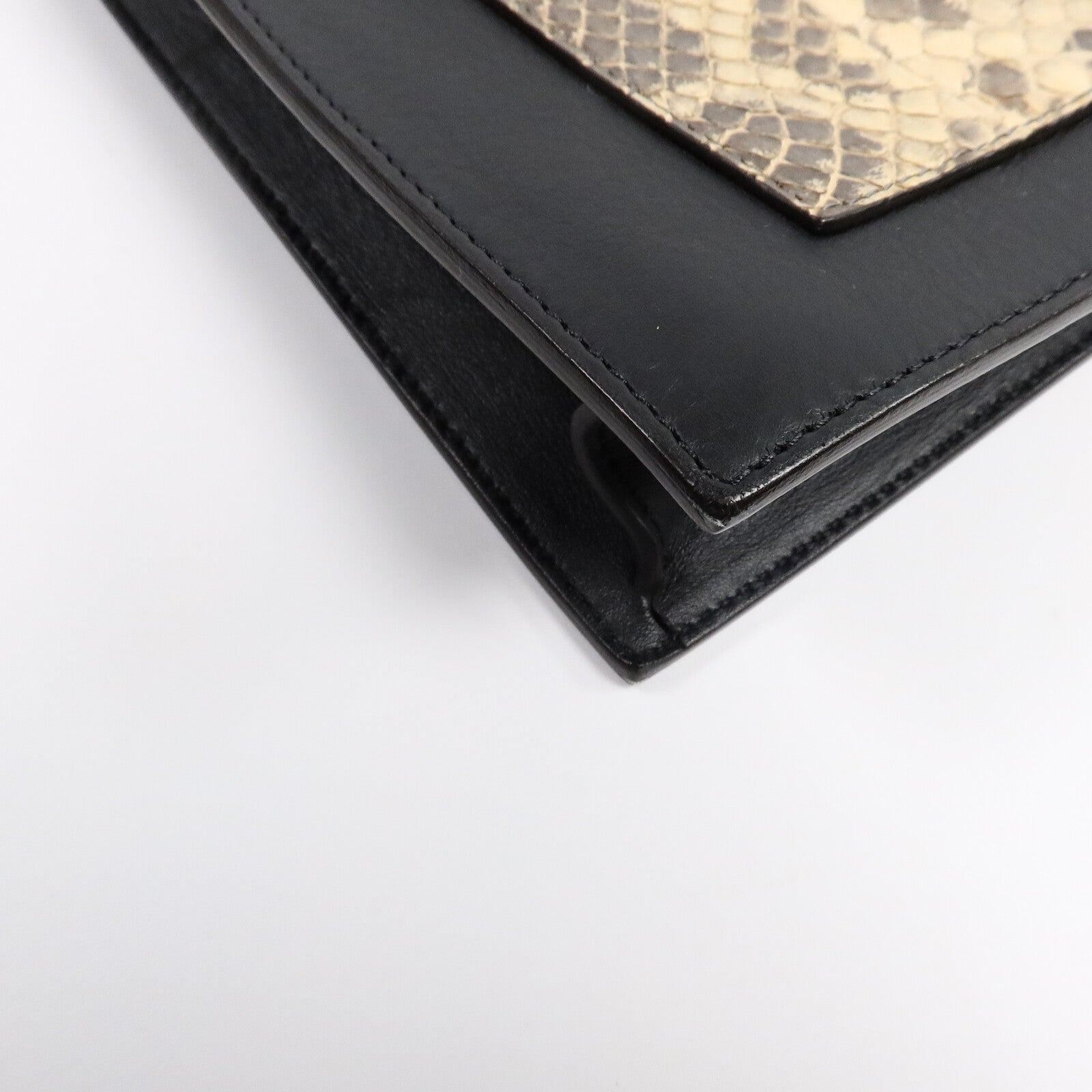 CELINE 牛皮皮革Tricolor Pocket Envelope Pouch Bag肩背袋