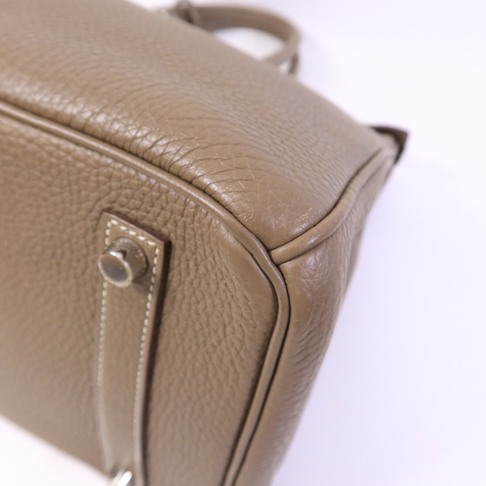 HERMES Togo皮革Birkin 35手挽袋Etoupe