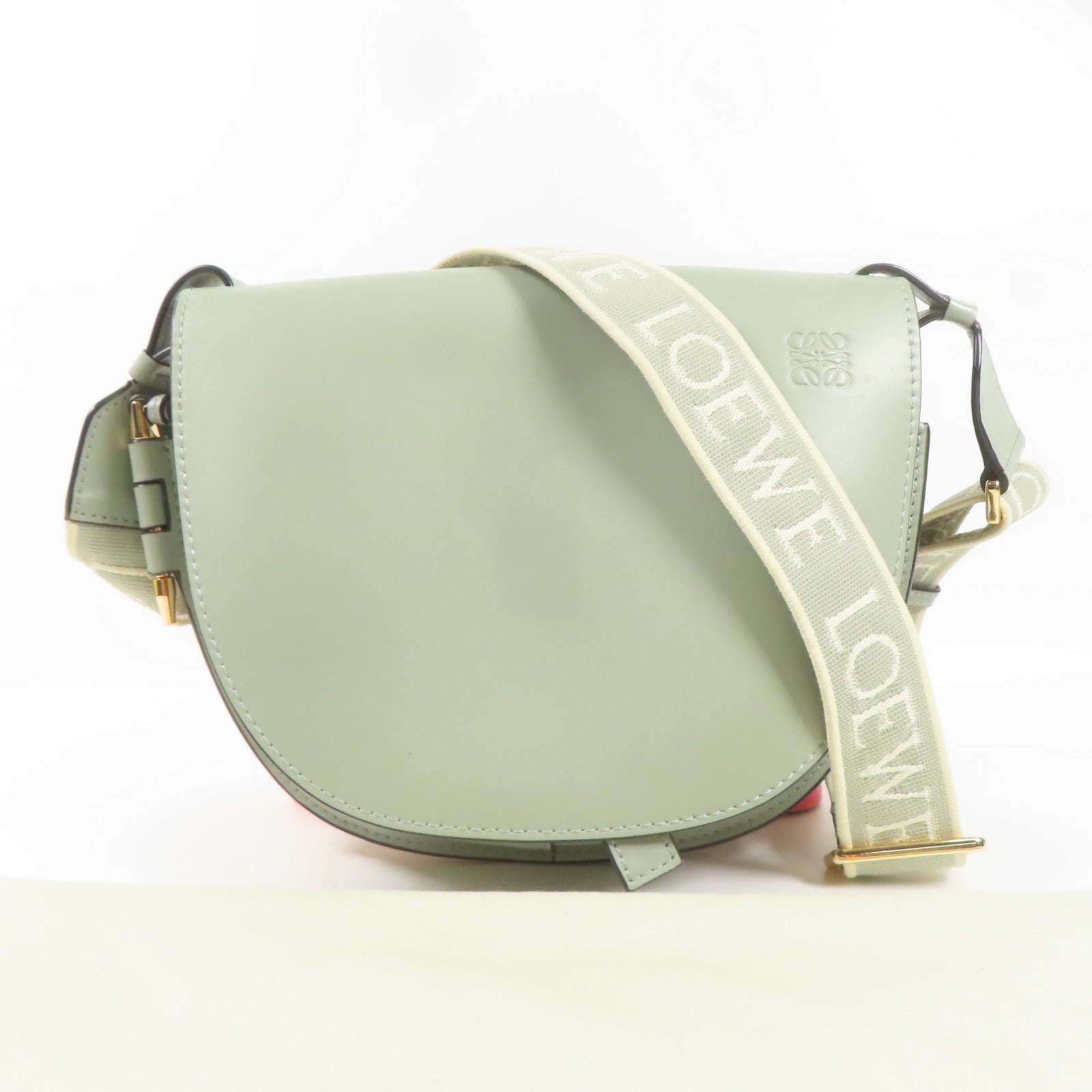 LOEWE 牛皮皮革Gate Small肩背袋