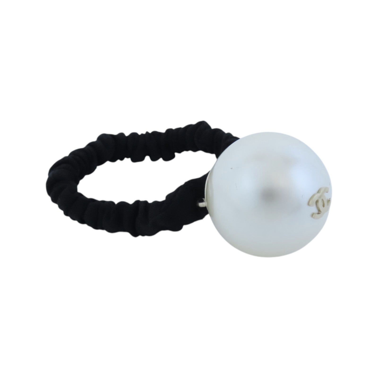 CHANEL CC Hair Band A63896 PVC Rubber