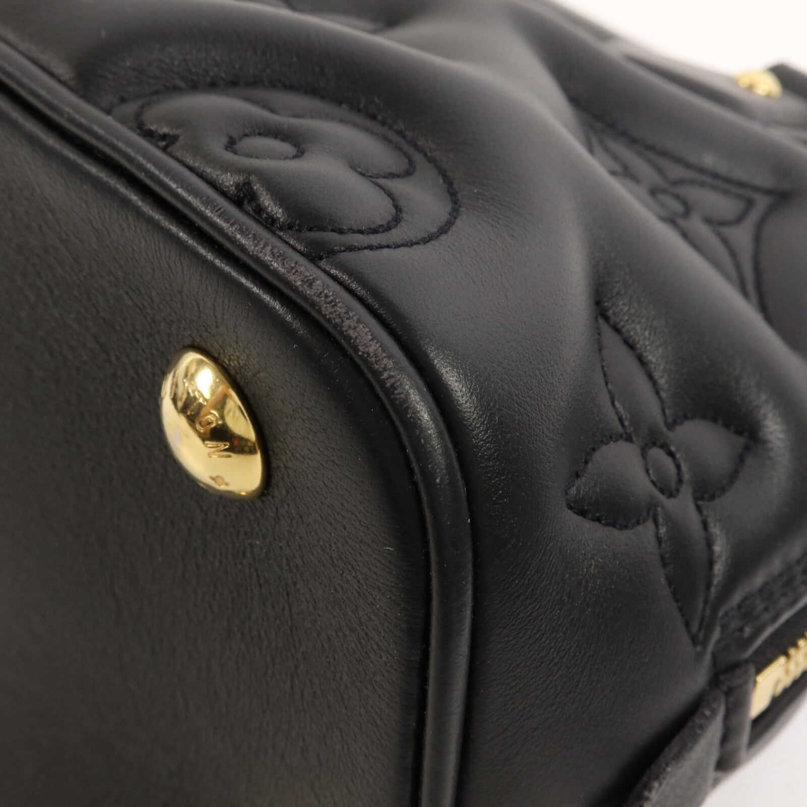 LOUIS VUITTON 牛皮皮革Alma BB手挽肩背兩用袋