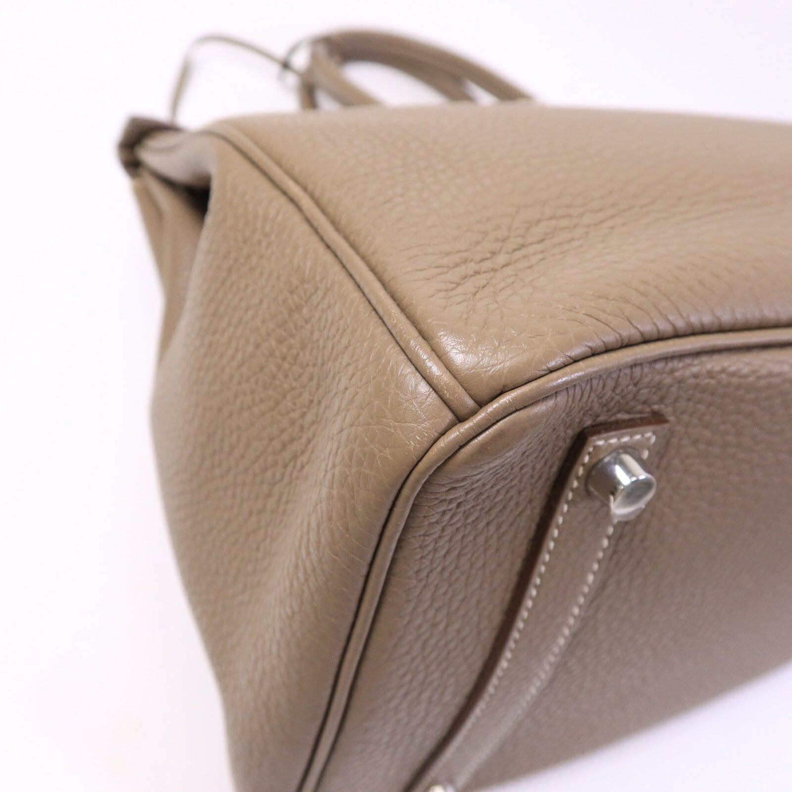 HERMES Togo皮革Birkin 35手挽袋Etoupe