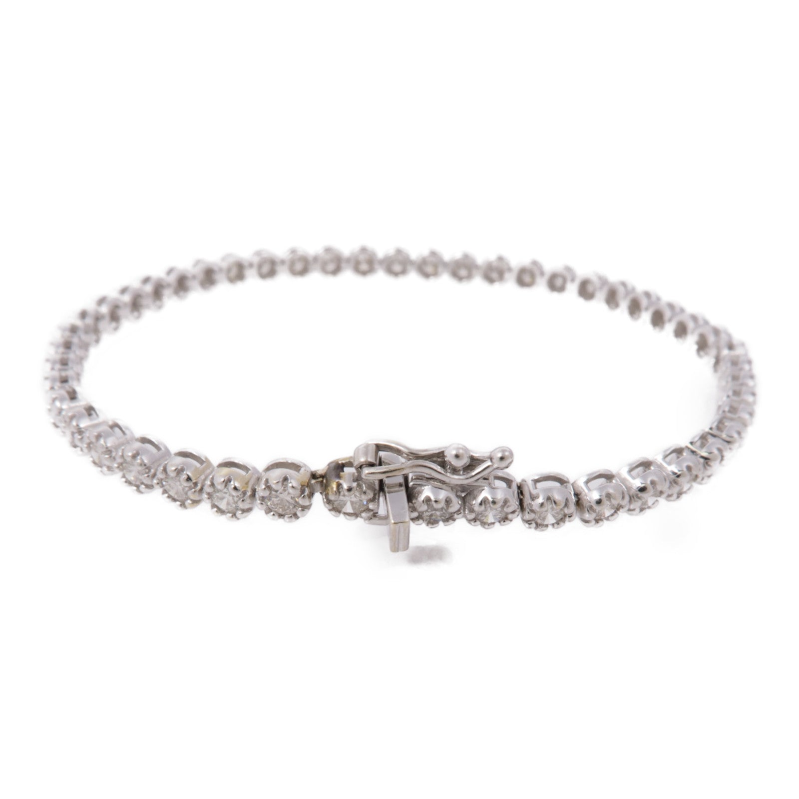 JEWELRY 18K白金Diamond Bracelet鑽石手鏈