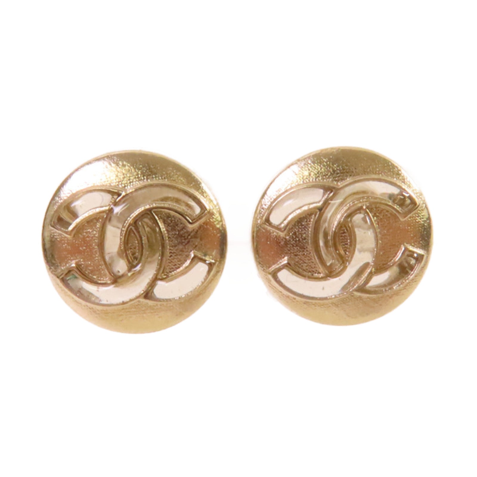 CHANEL 金屬CC Earrings耳環