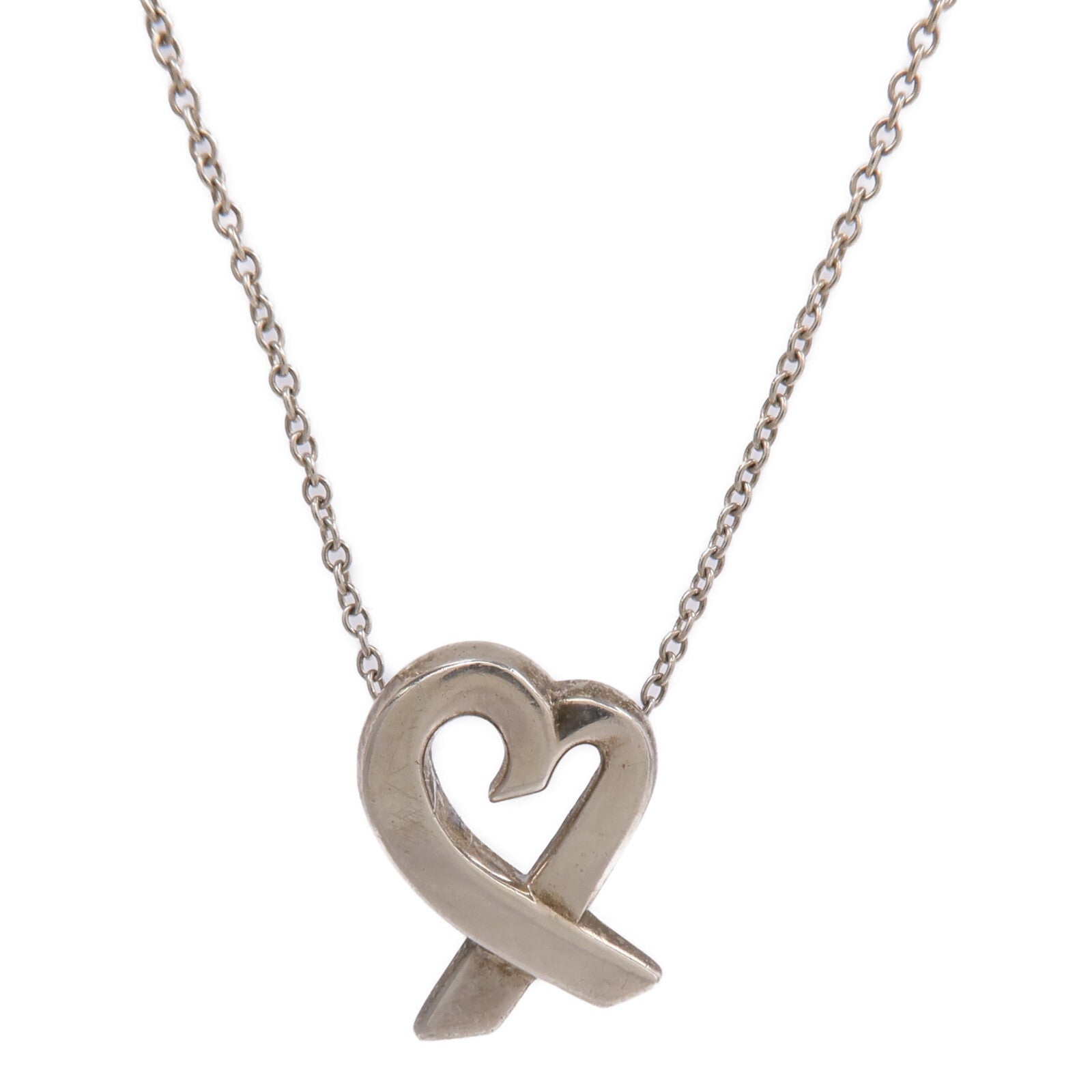 TIFFANY＆CO 925純銀Loving Heart Pendant