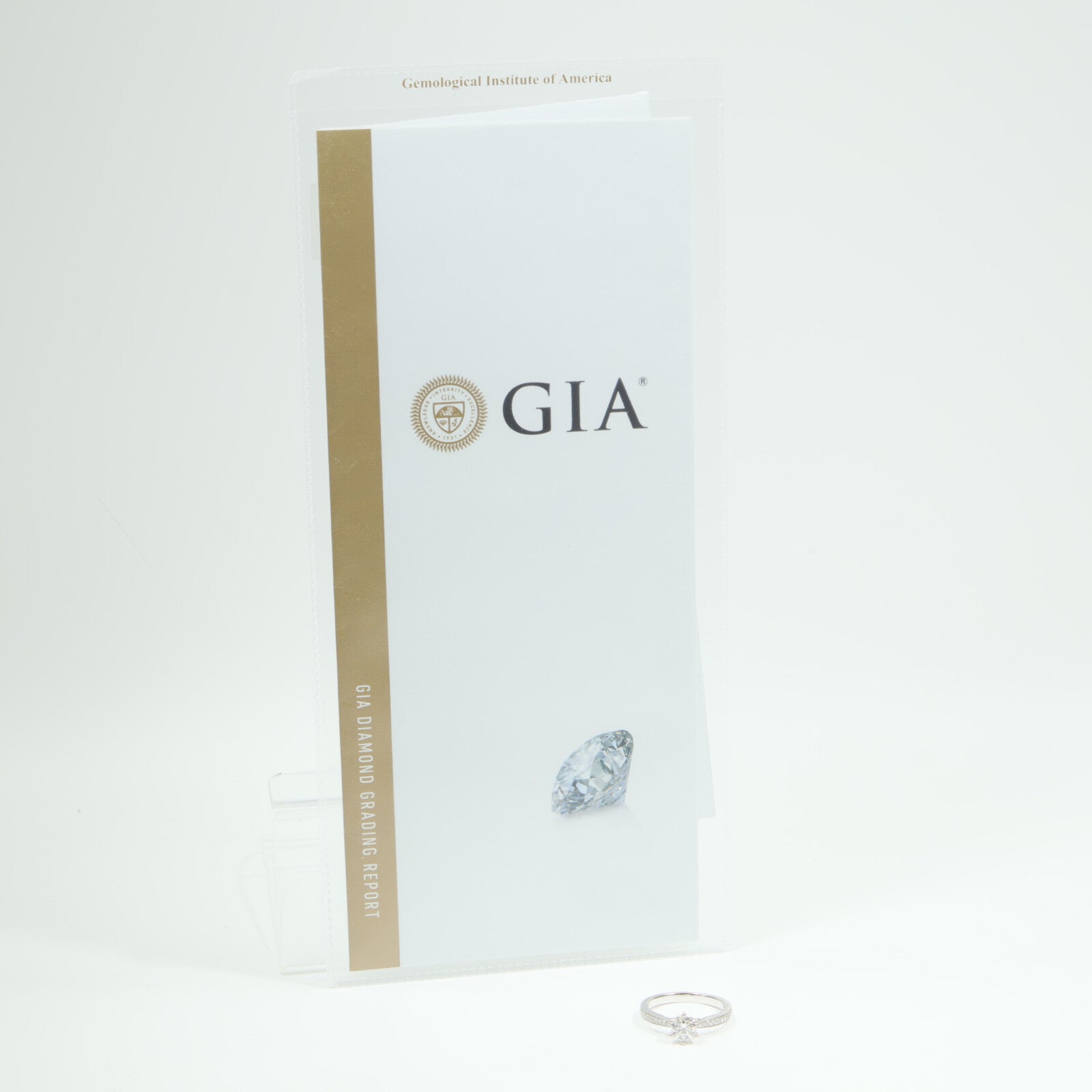 JEWELRY 18K白金Diamond Ring鑽石戒指