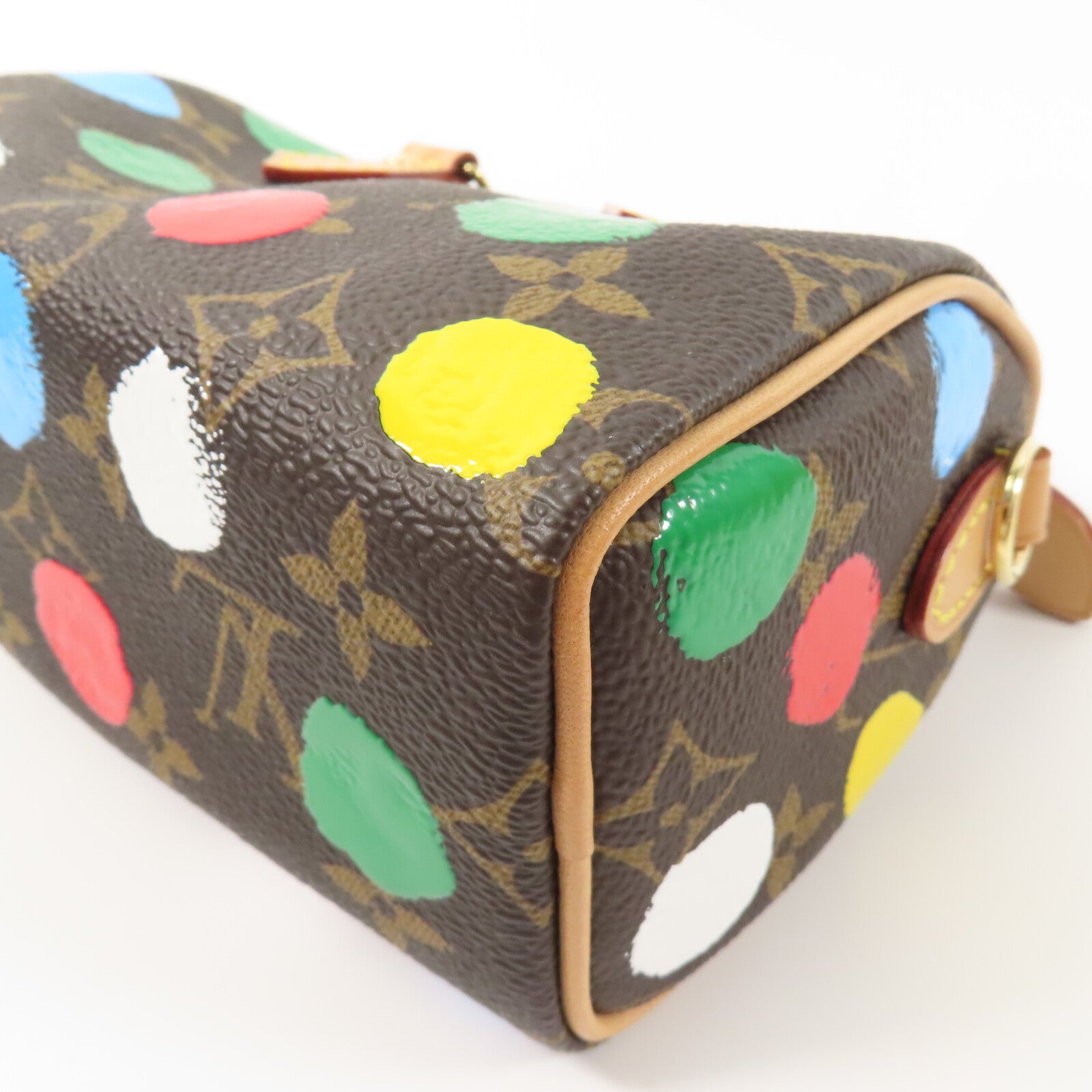 LOUIS VUITTON Monogram LV X YK Nano Speedy手挽肩背兩用袋