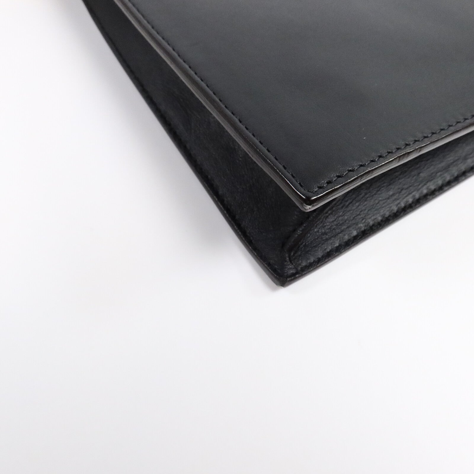 CELINE 牛皮皮革Tricolor Pocket Envelope Pouch Bag肩背袋
