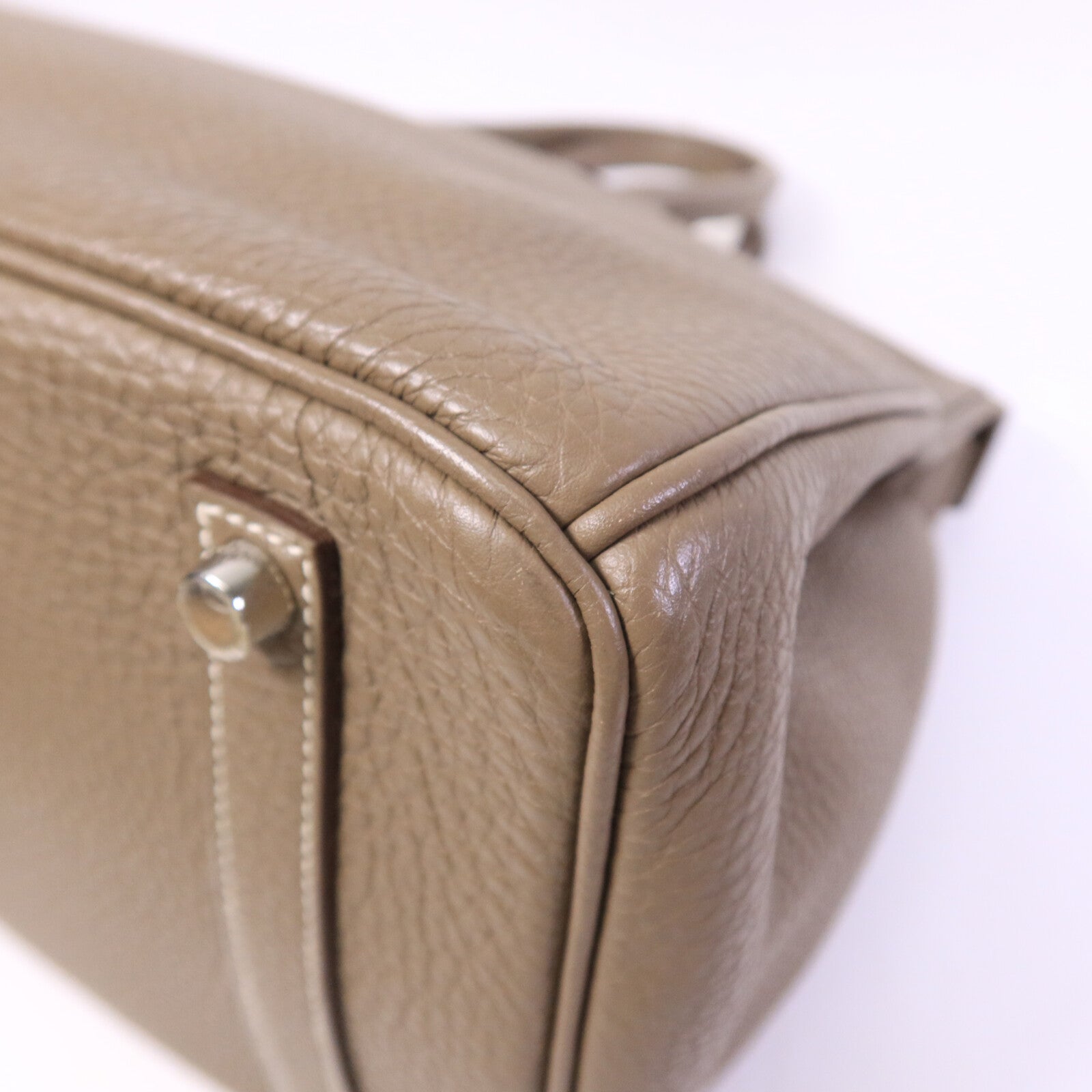 HERMES Togo皮革Birkin 35手挽袋Etoupe