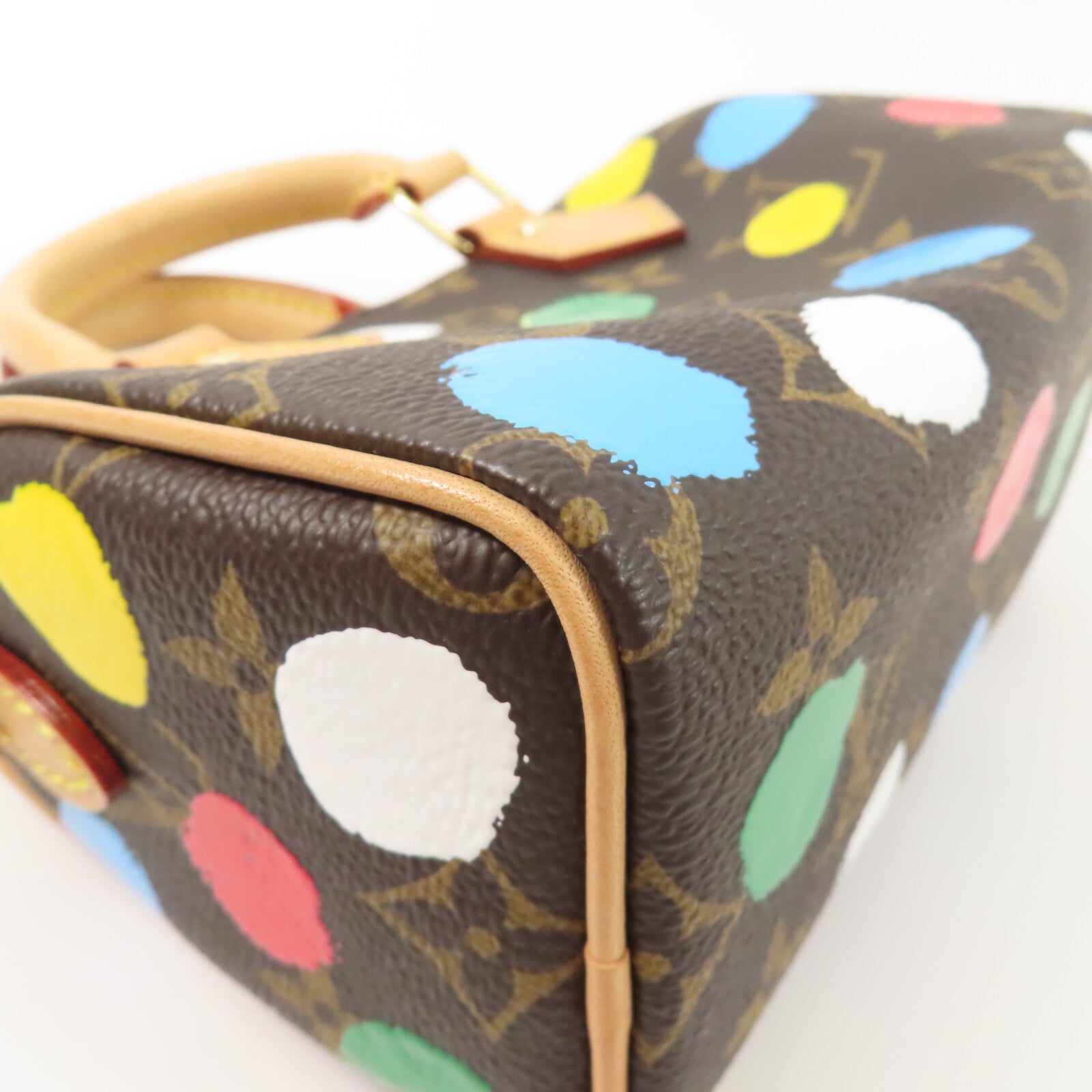 LOUIS VUITTON Monogram LV X YK Nano Speedy手挽肩背兩用袋