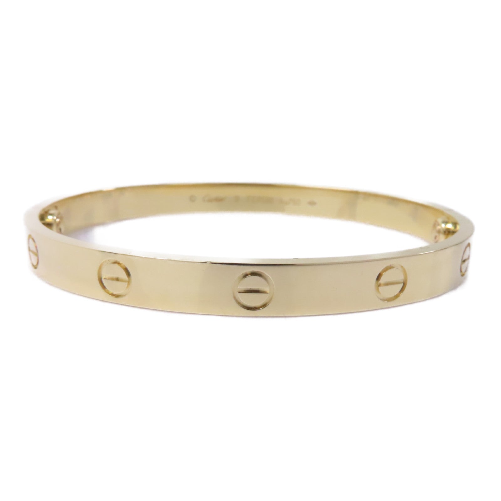 CARTIER 18K黃金Love Bracelet手鐲