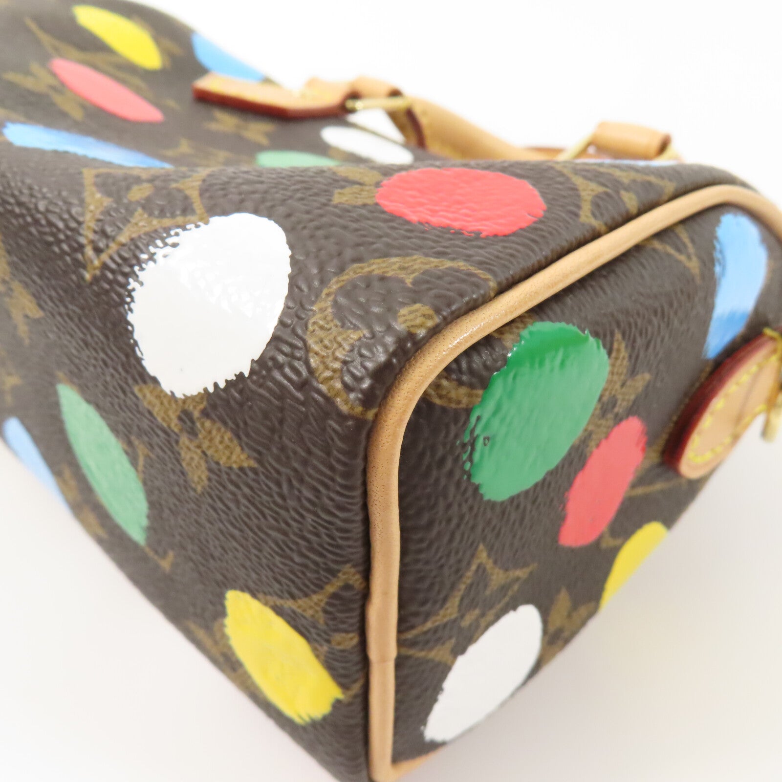 LOUIS VUITTON Monogram LV X YK Nano Speedy手挽肩背兩用袋