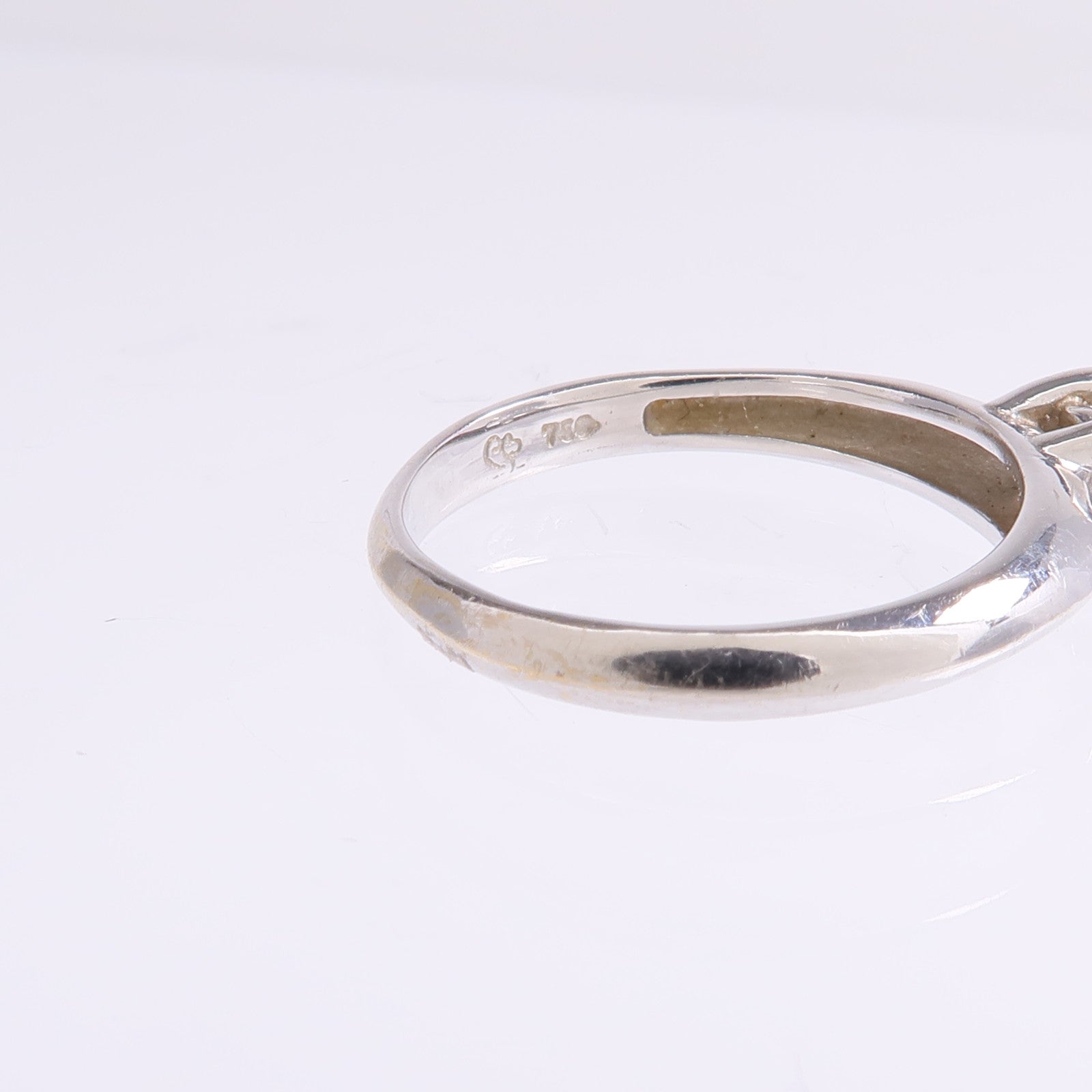 JEWELRY 【激減優惠】18K白金Diamond Ring鑽石戒指US#5