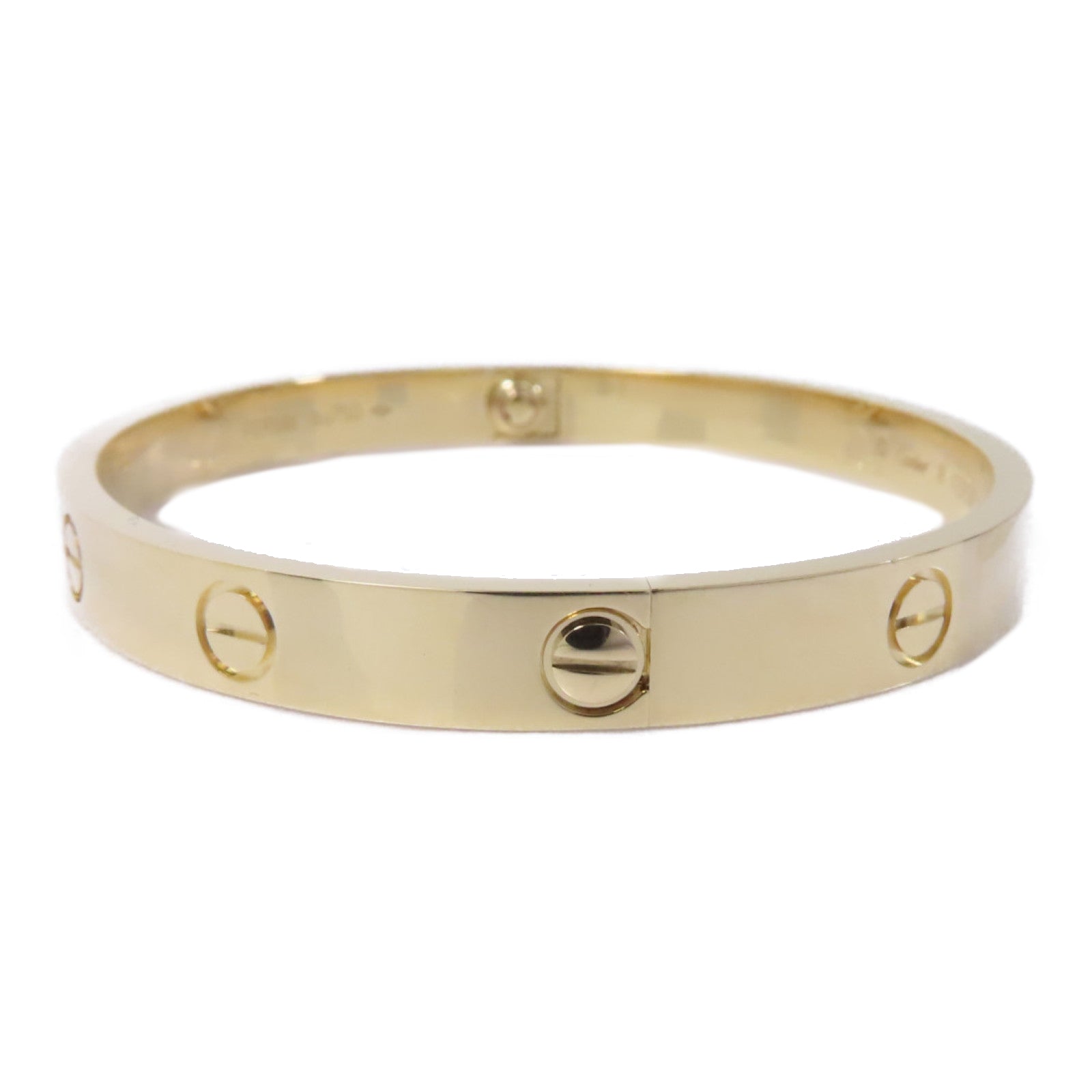 CARTIER 18K黃金Love Bracelet手鐲