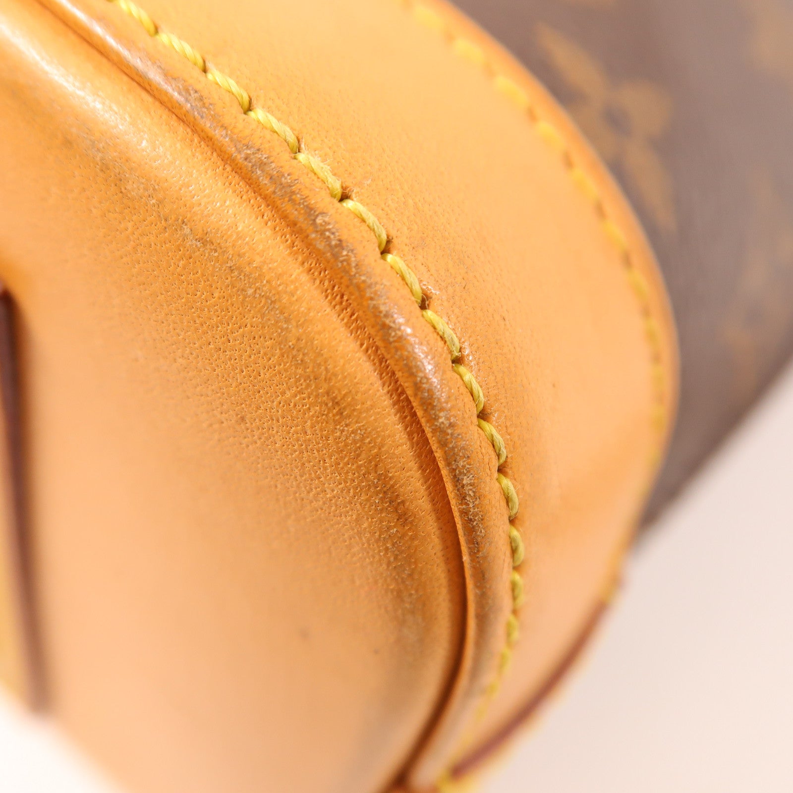 LOUIS VUITTON Monogram Alma金扣手挽肩背兩用袋啡色