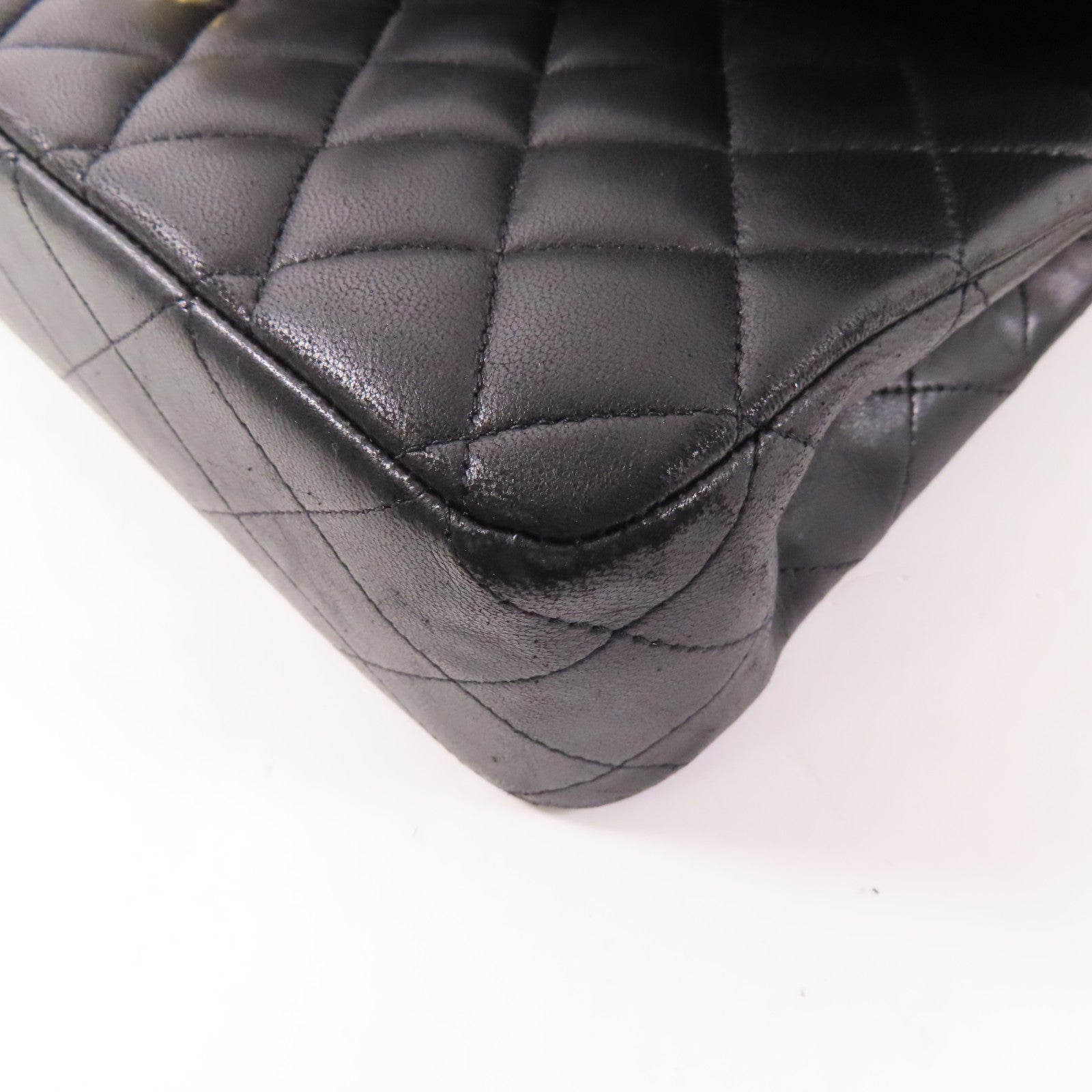 CHANEL 羊皮皮革Classic 25金扣肩背袋