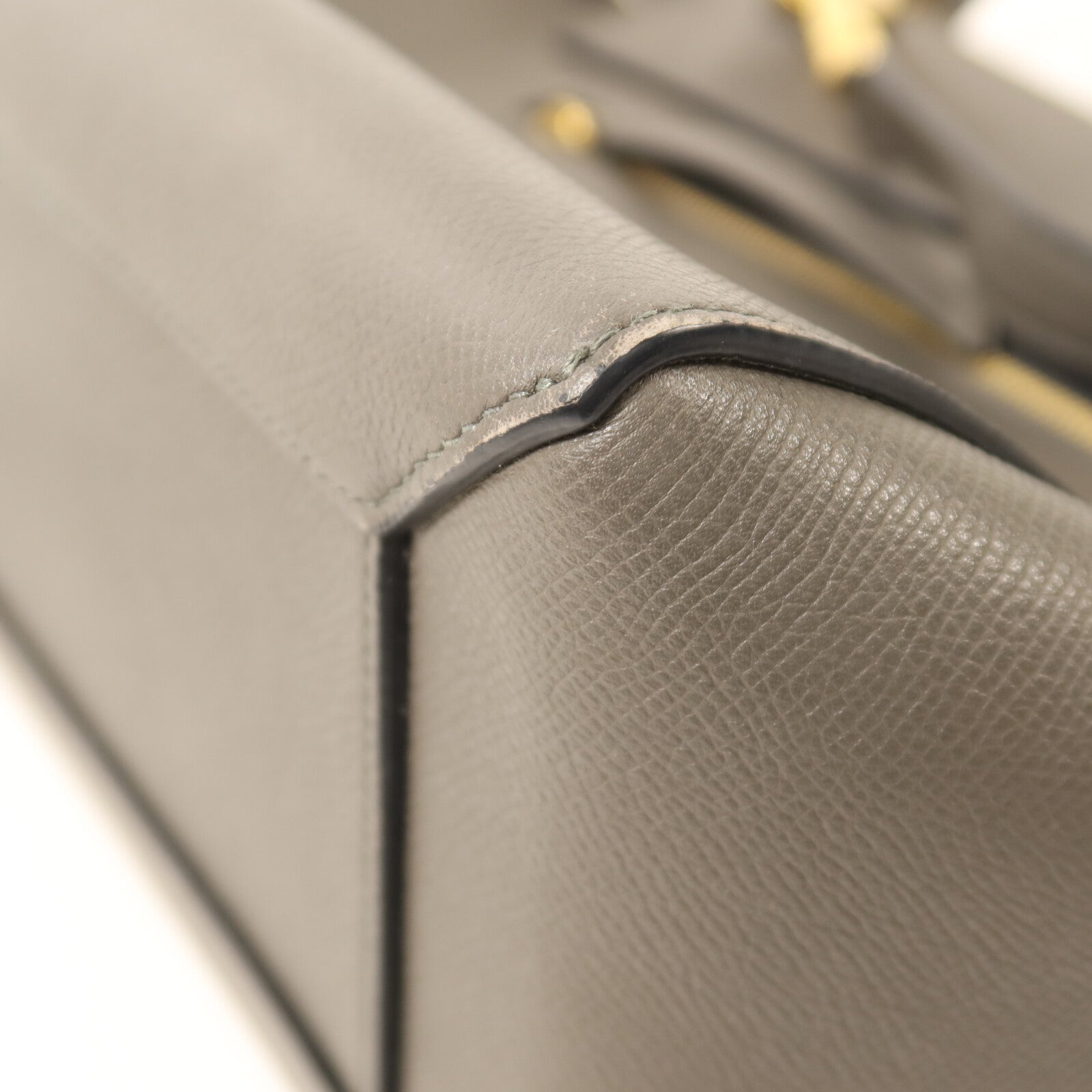 CELINE 牛皮皮革Micro Belt Bag金扣手挽肩背兩用袋