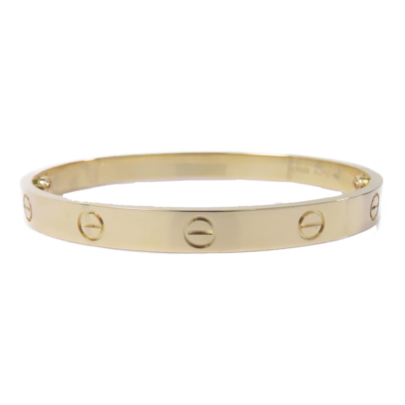 CARTIER 18K黃金Love Bracelet手鐲