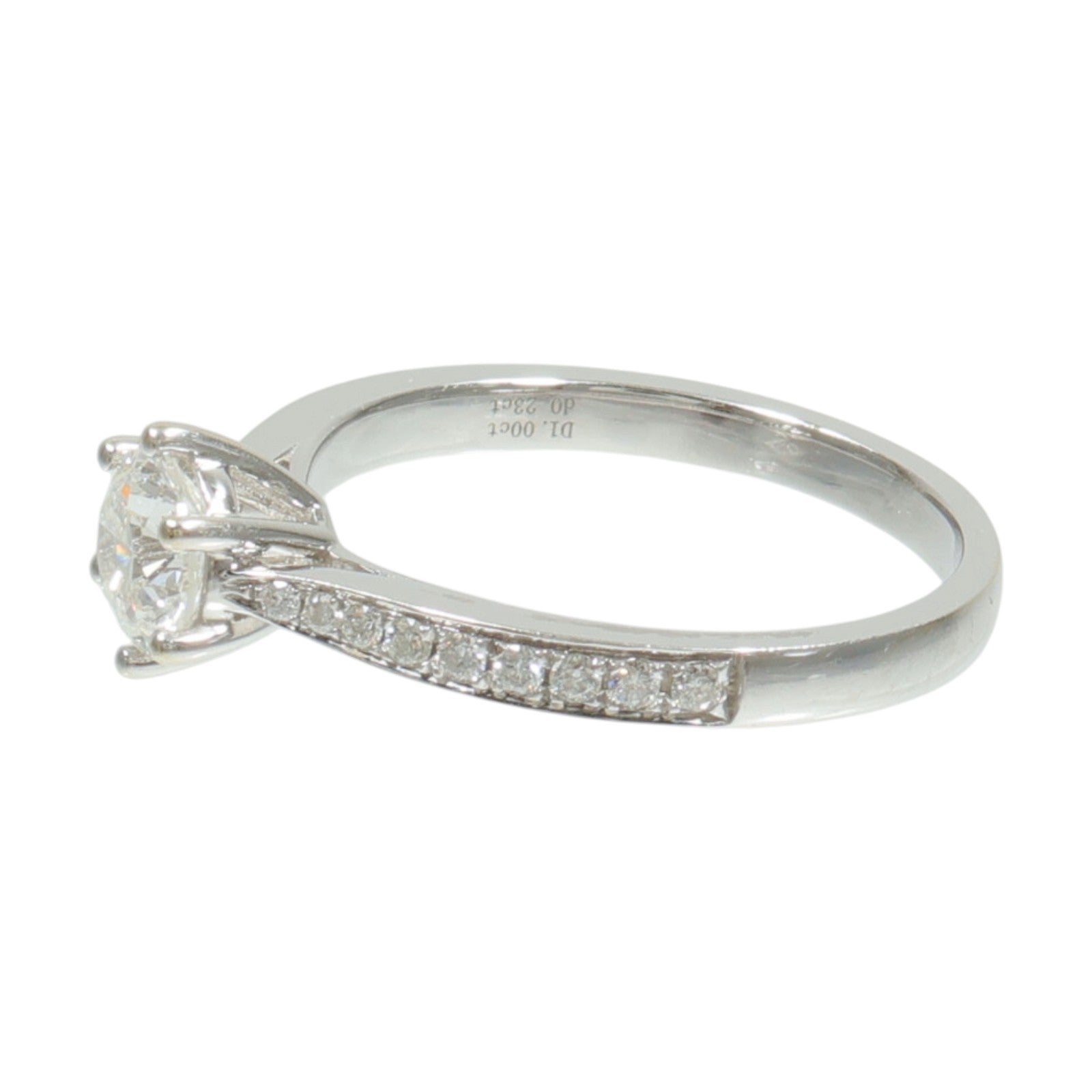 JEWELRY 18K白金Diamond Ring鑽石戒指